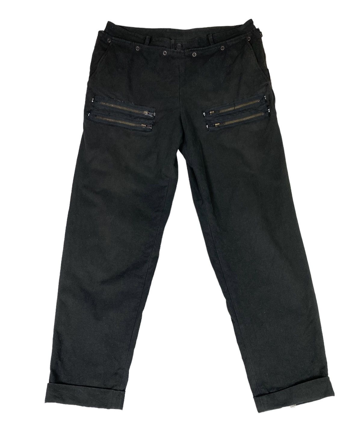 Number (N)ine Number (n)ine Zipper Pants. S0290E Size US 32 / EU 48 - 2 Thumbnail