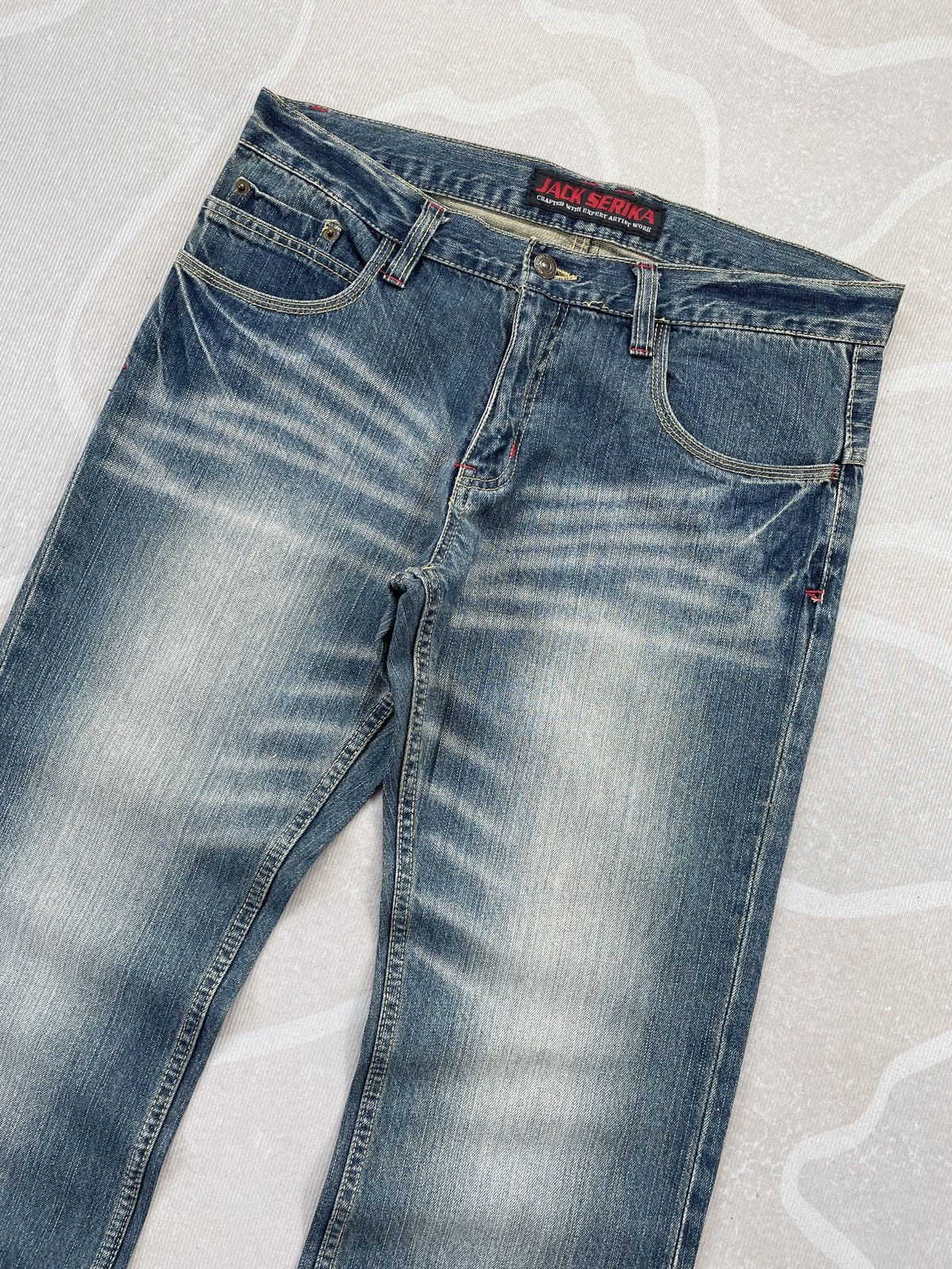 Designer × If Six Was Nine × Le Grande Bleu (L.G.B.) Jack Serika Denims (LG159) Size US 34 / EU 50 - 3 Thumbnail