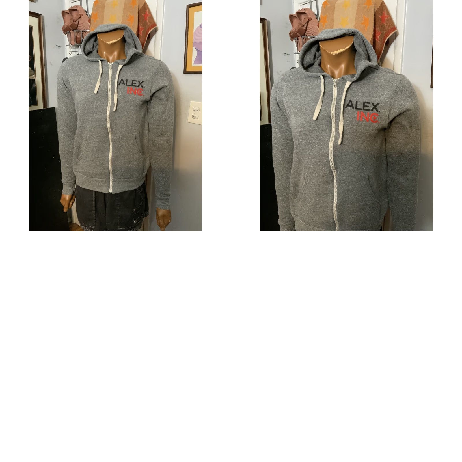 Vintage VINTAGE Alex Inc ABC Sitcom TV Series Season One Cast Crew Promo Full Zip Hoodie Sz. M Gray Mens Size US M / EU 48-50 / 2 - 8 Thumbnail