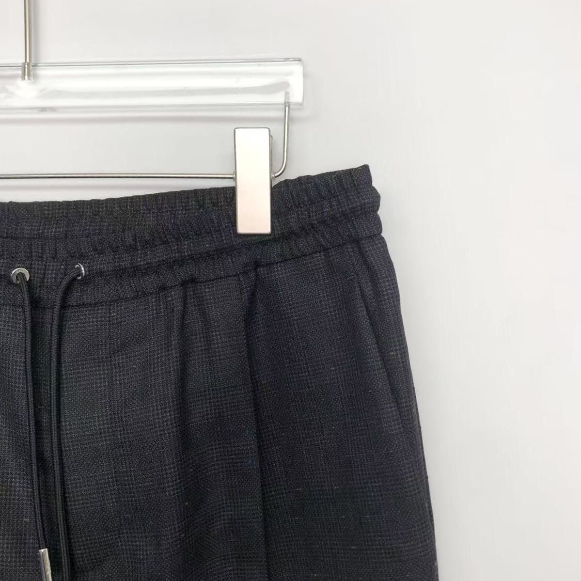 Dior Dior Solid Color Drawstring Straight Casual Pants K26WX Size US 34 / EU 50 - 3 Thumbnail