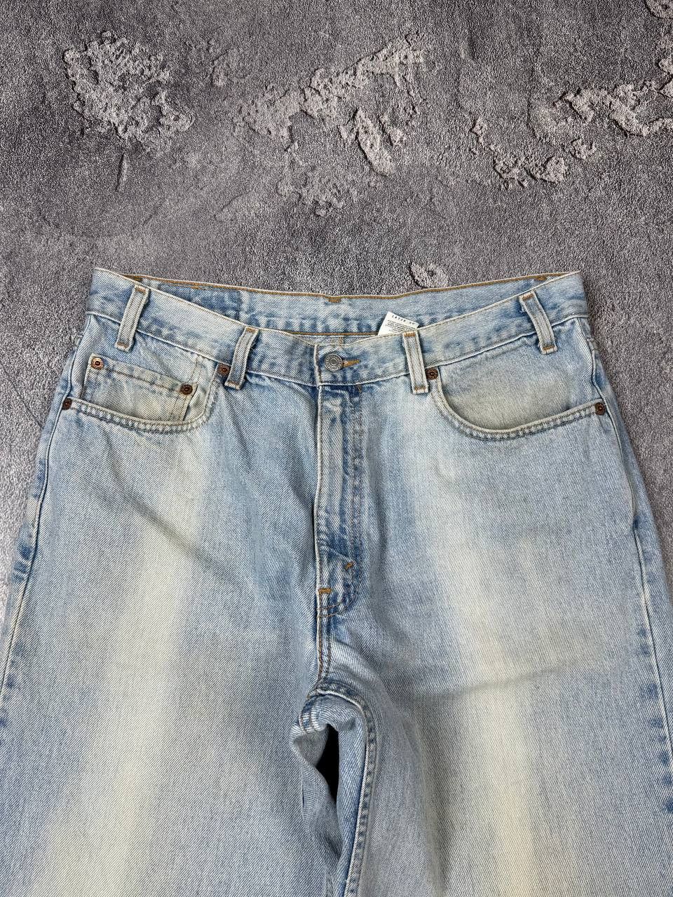 Levi's Vintage 90s Levi's 550 Stone Washed Relaxed Fit Jeans Y2K Size US 36 / EU 52 - 10 Thumbnail