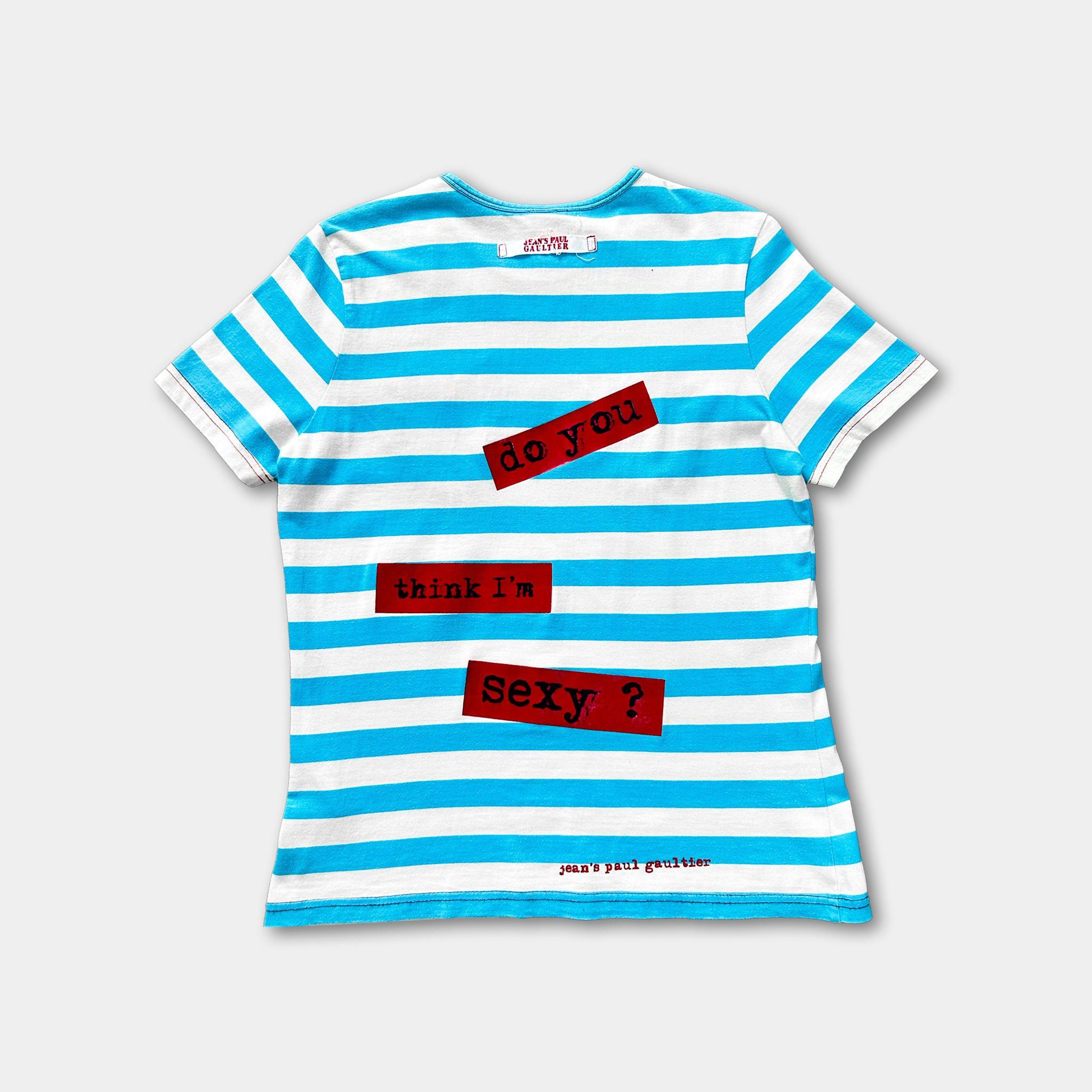 Jean Paul Gaultier Jean Paul Gaultier Do You Think I'm Sexy Tee Size US S / EU 44-46 / 1 - 4 Thumbnail