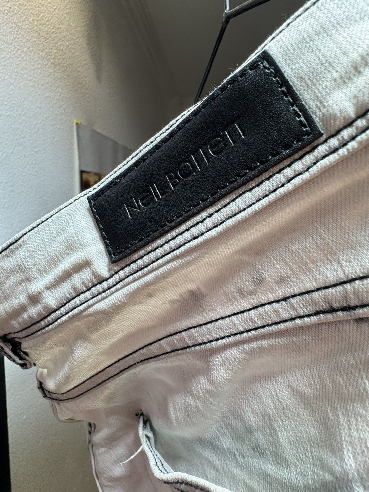 Neil Barrett ❌ RUNWAY NEIL BARRETT STRECH DISTRESS ❌ Size US 36 / EU 52 - 4 Thumbnail