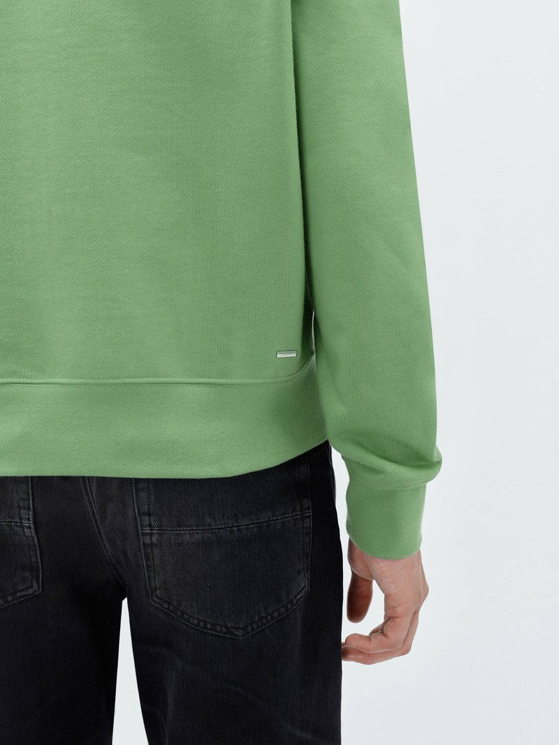 Amiri o1gr1nt0426 Core Logo Crew Mineral Sweatshirt in Green Size US XL / EU 56 / 4 - 9 Thumbnail
