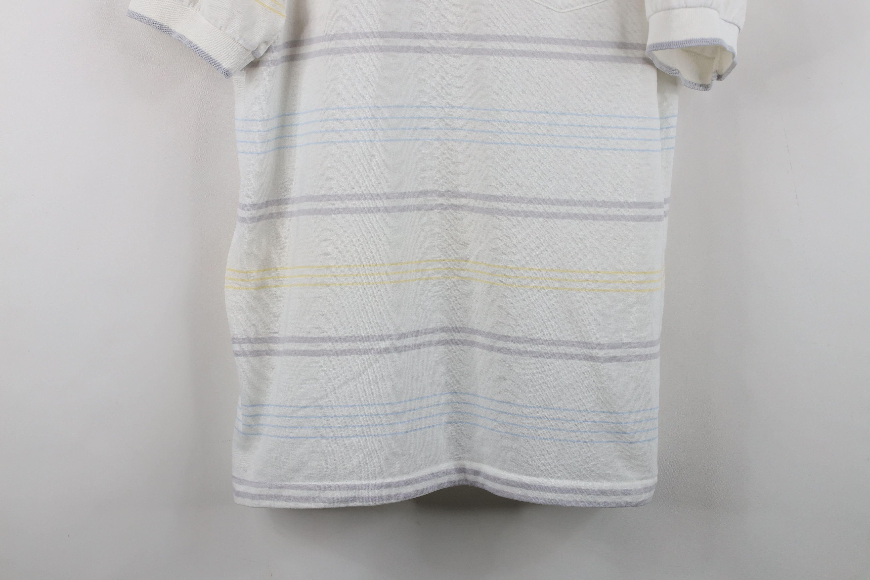 Wrangler Vintage 70s 80s Wrangler Sheer Knit Collared Polo Shirt USA Size US XL / EU 56 / 4 - 3 Thumbnail