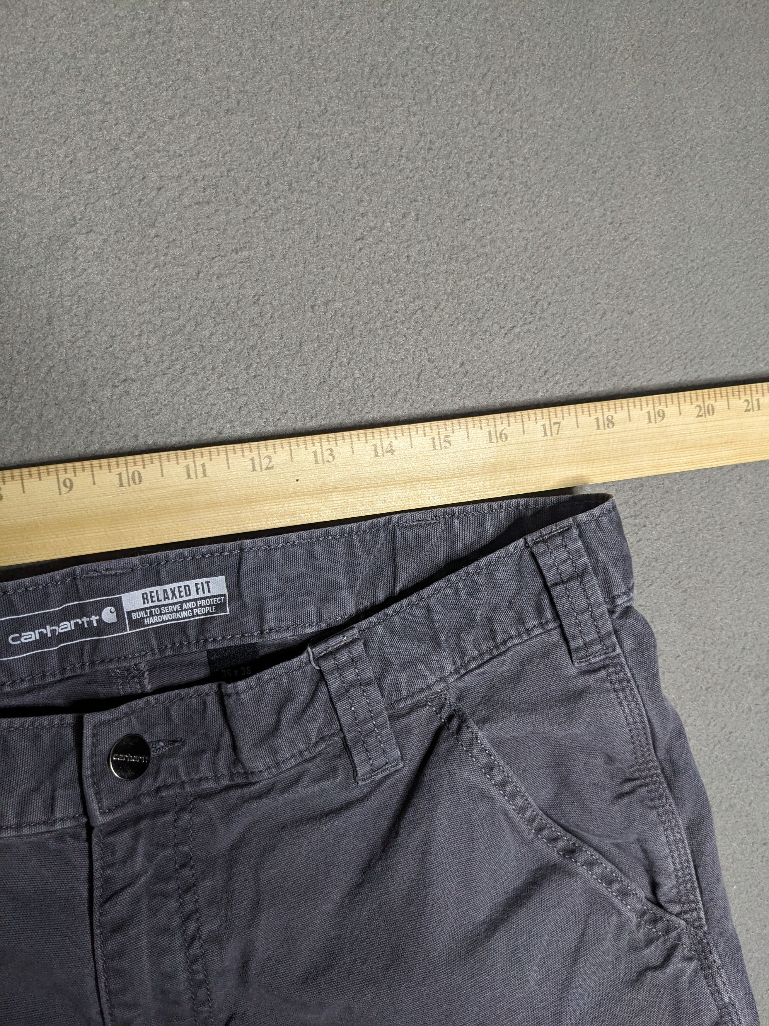 Carhartt Carhartt Canvas Pants 36x35 Relaxed Rugged Distressed Pants Size US 36 / EU 52 - 16 Thumbnail
