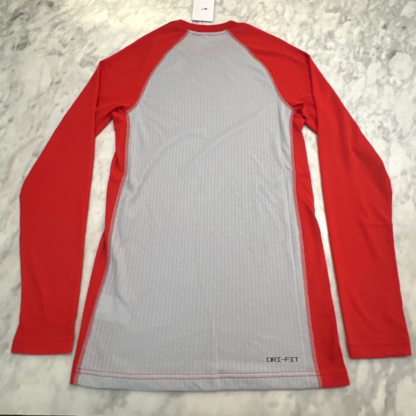 Nike Nike Dri-Fit Long Sleeve Baseball Shirt Men Small S DC7429-053 NWT Center Swoosh Size US S / EU 44-46 / 1 - 7 Thumbnail