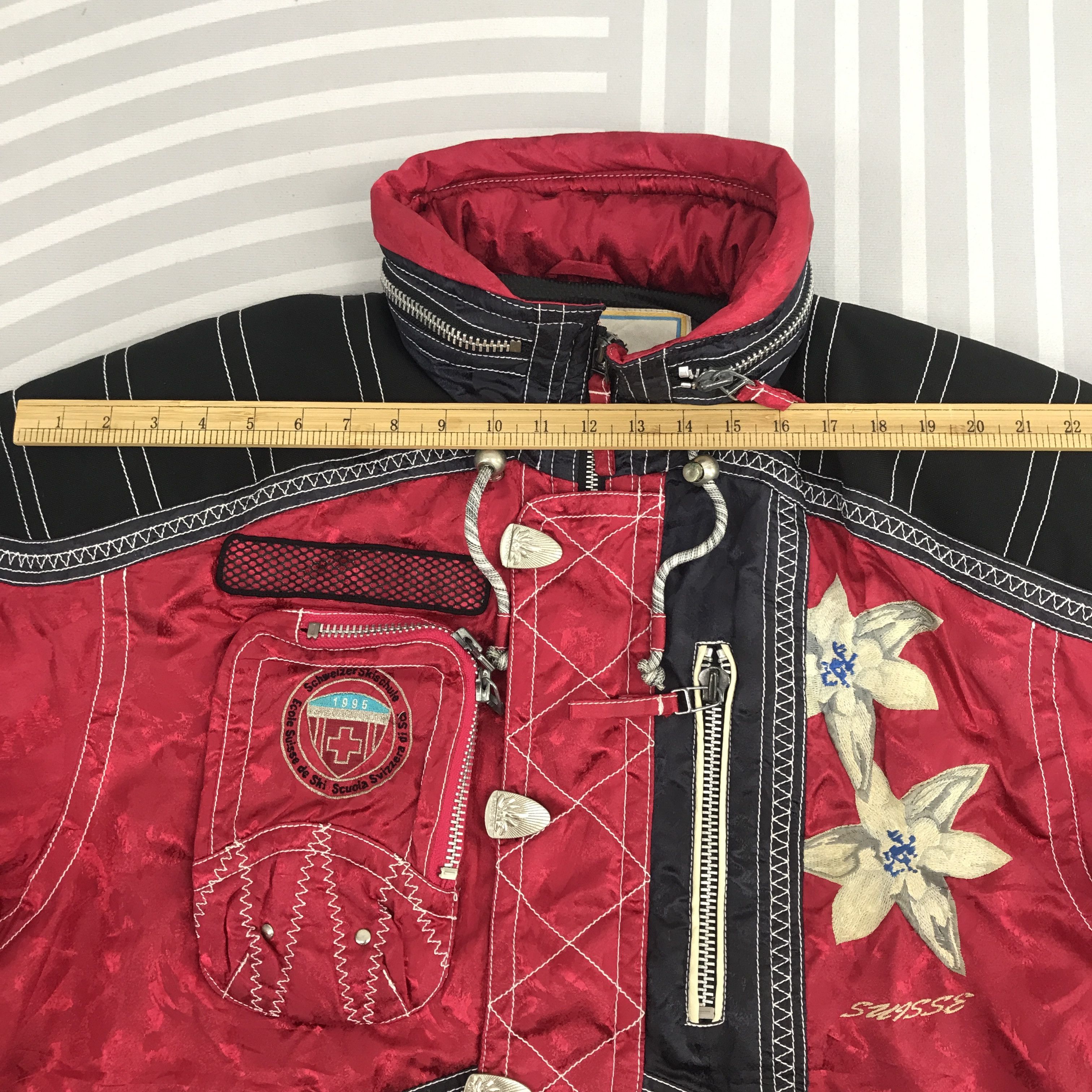 Japanese Brand × Ski-Doo × Vintage Vintage Schweizer skichule Rare Design ski Jacket Size US L / EU 52-54 / 3 - 5 Thumbnail