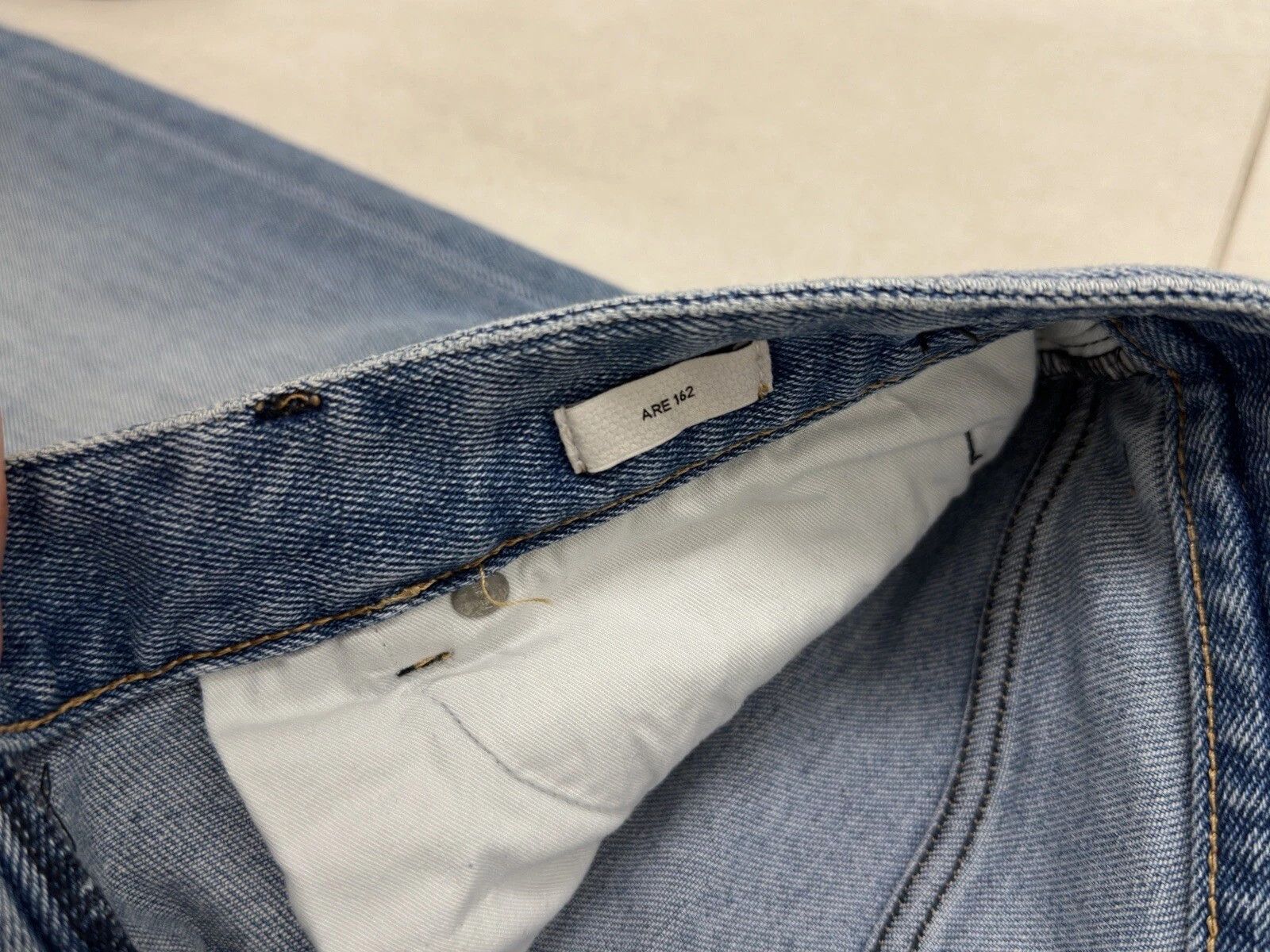 ADNYM ATELIER ADNYM ATELIER UNISEX JEANS BLUE PANTS MENS size 31 L ITALY Size US 31 - 9 Thumbnail
