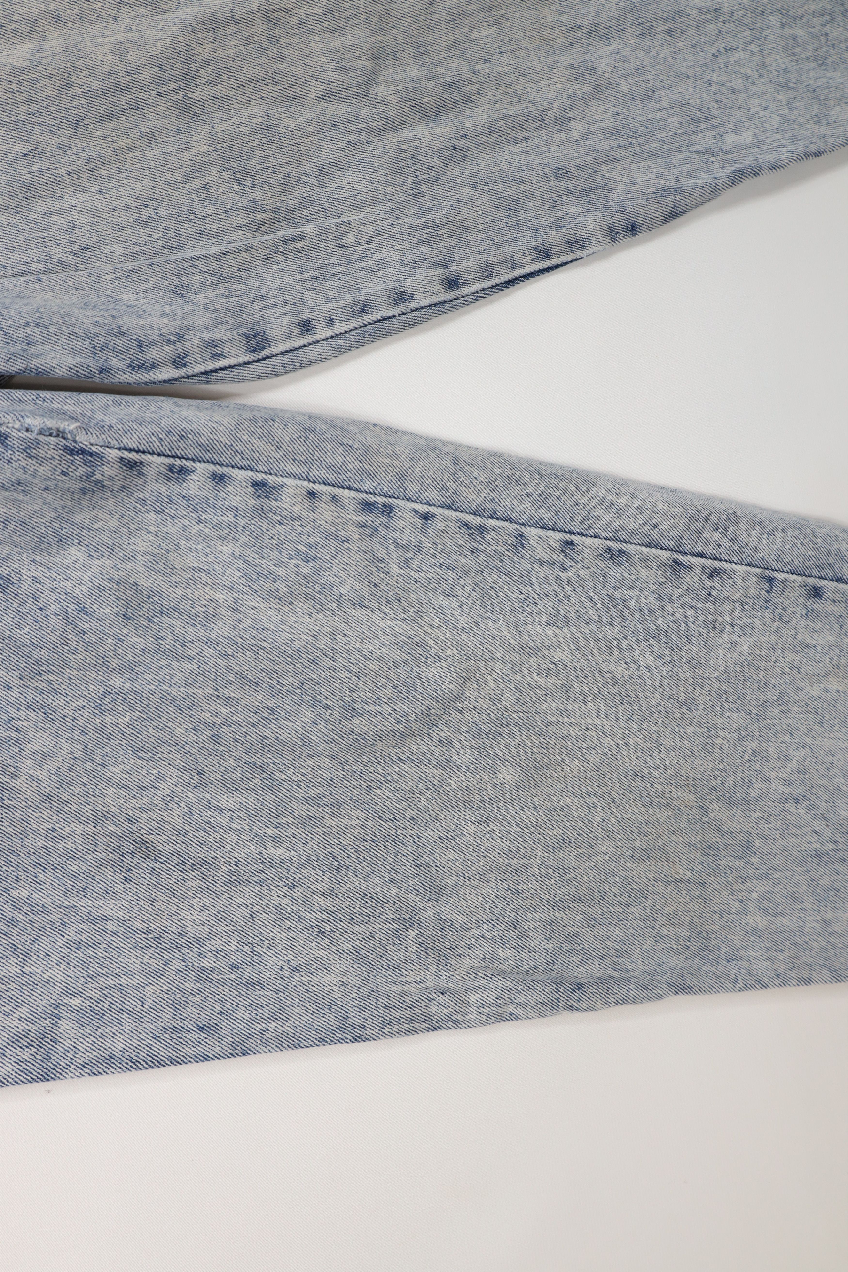 Vintage Vintage 90s Streetwear Acid Wash Straight Leg Denim Jeans Size 26" / US 2 / IT 38 - 9 Thumbnail