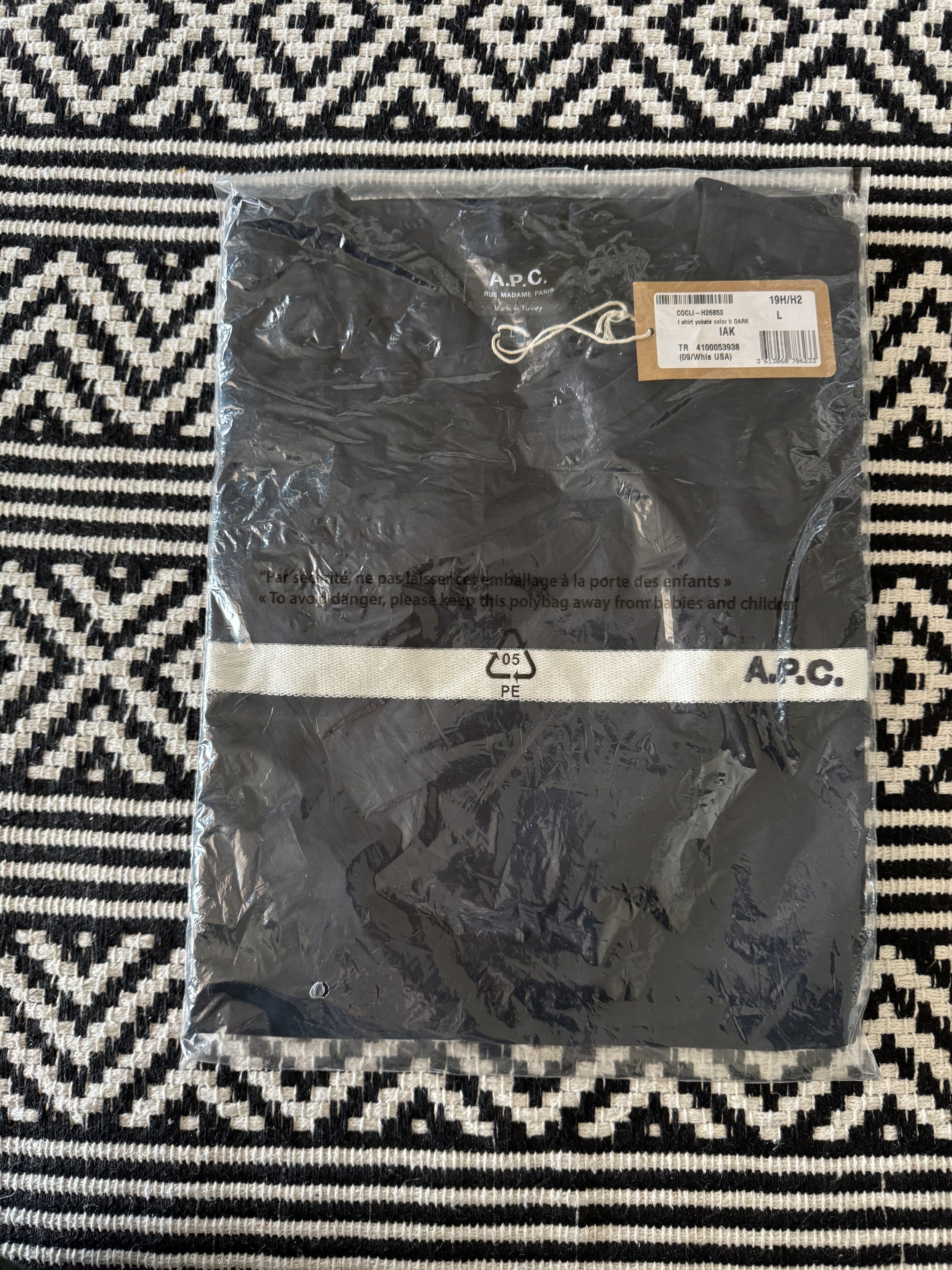 A.P.C. APC Yukata band t shirt Size US M / EU 48-50 / 2 - 3 Thumbnail