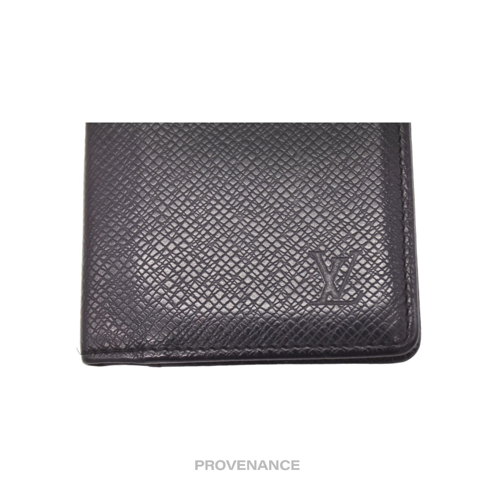 Louis Vuitton 🔴 Louis Vuitton Pocket Organizer - Taiga Ardoise Leather Size ONE SIZE - 6 Thumbnail