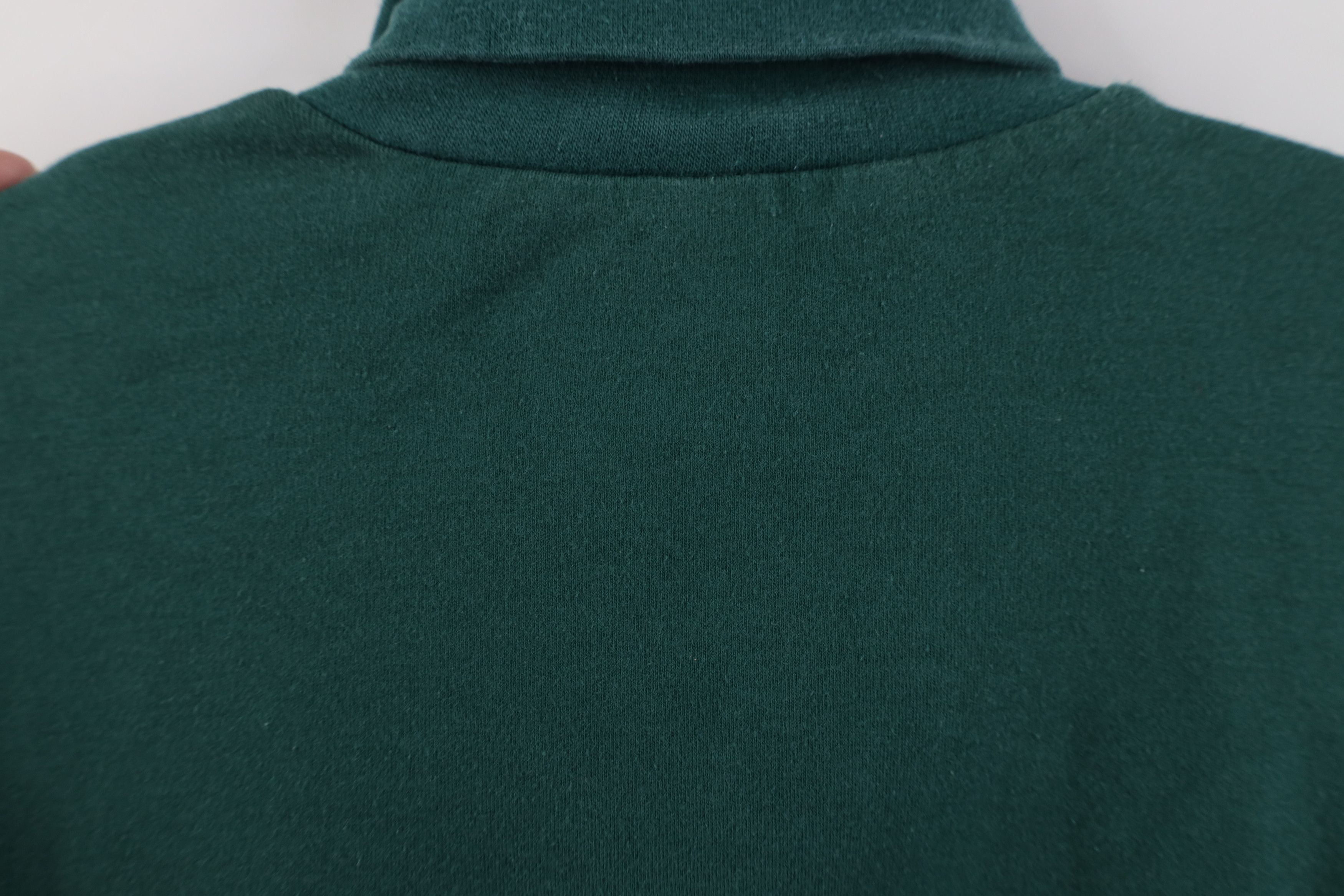 Gap Vintage 90s Gap Babydoll Turtleneck T-Shirt Hunter Green Size S / US 4 / IT 40 - 10 Thumbnail