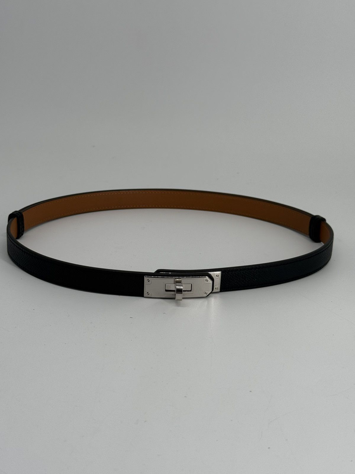 Hermes Hermes Kelly 18mm Epsom Leather Belt Size ONE SIZE - 1 Thumbnail