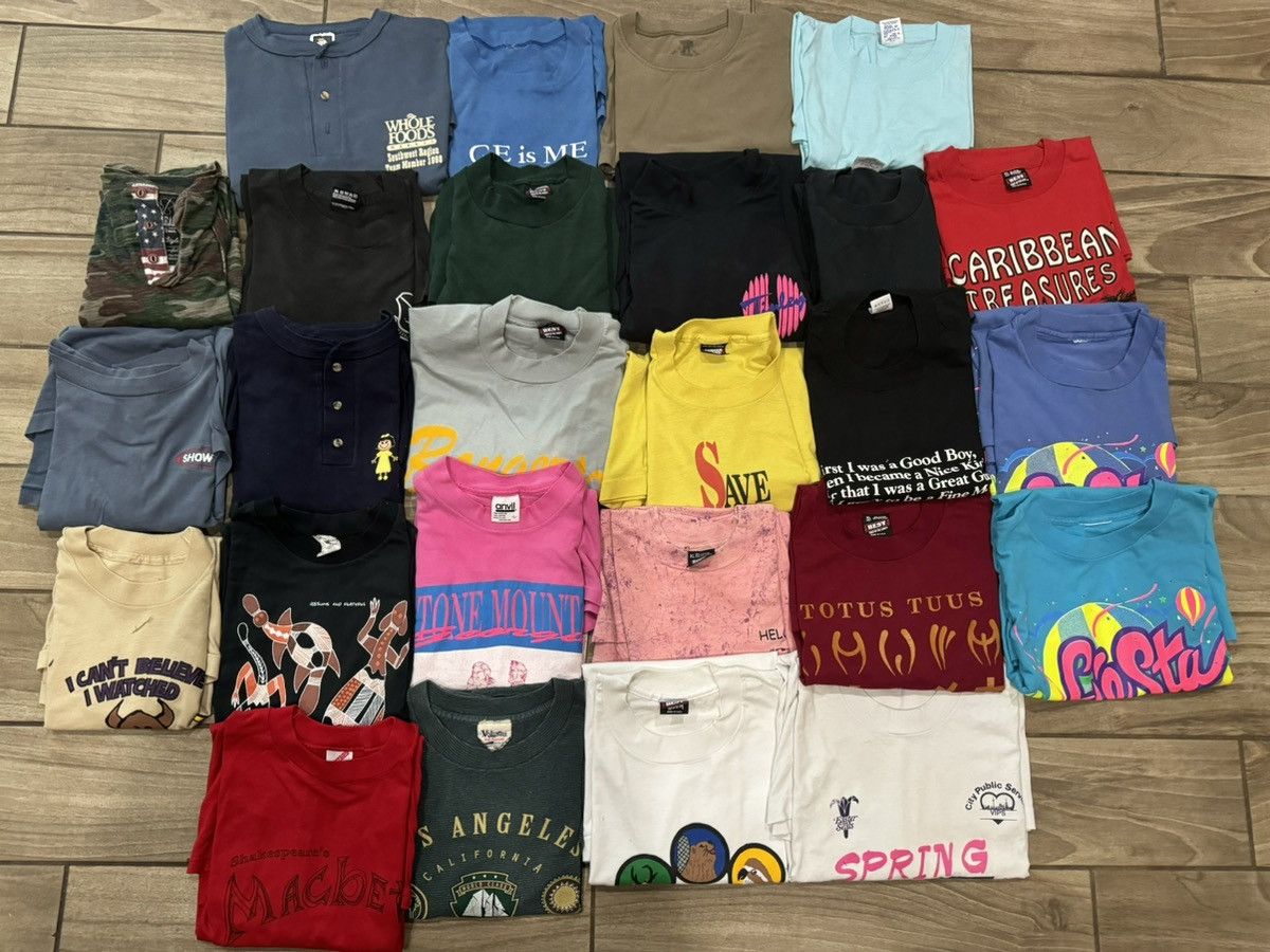 image of Made In USA x Vintage Bundle Lot Of 26 in Black, Men's (Size XL)