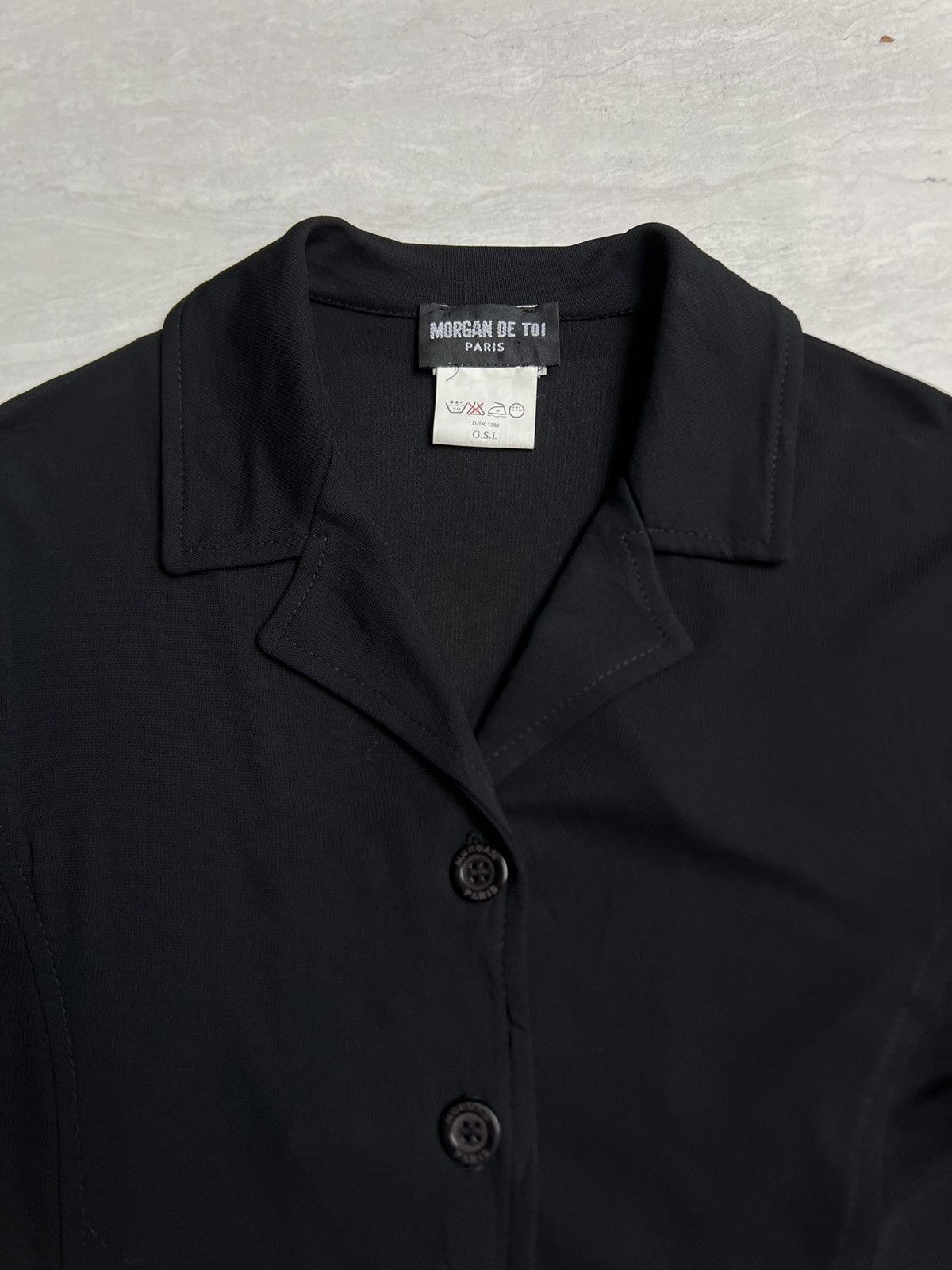Morgan De Toi MORGAN DE TOI Black Blazers Size 40L - 4 Thumbnail