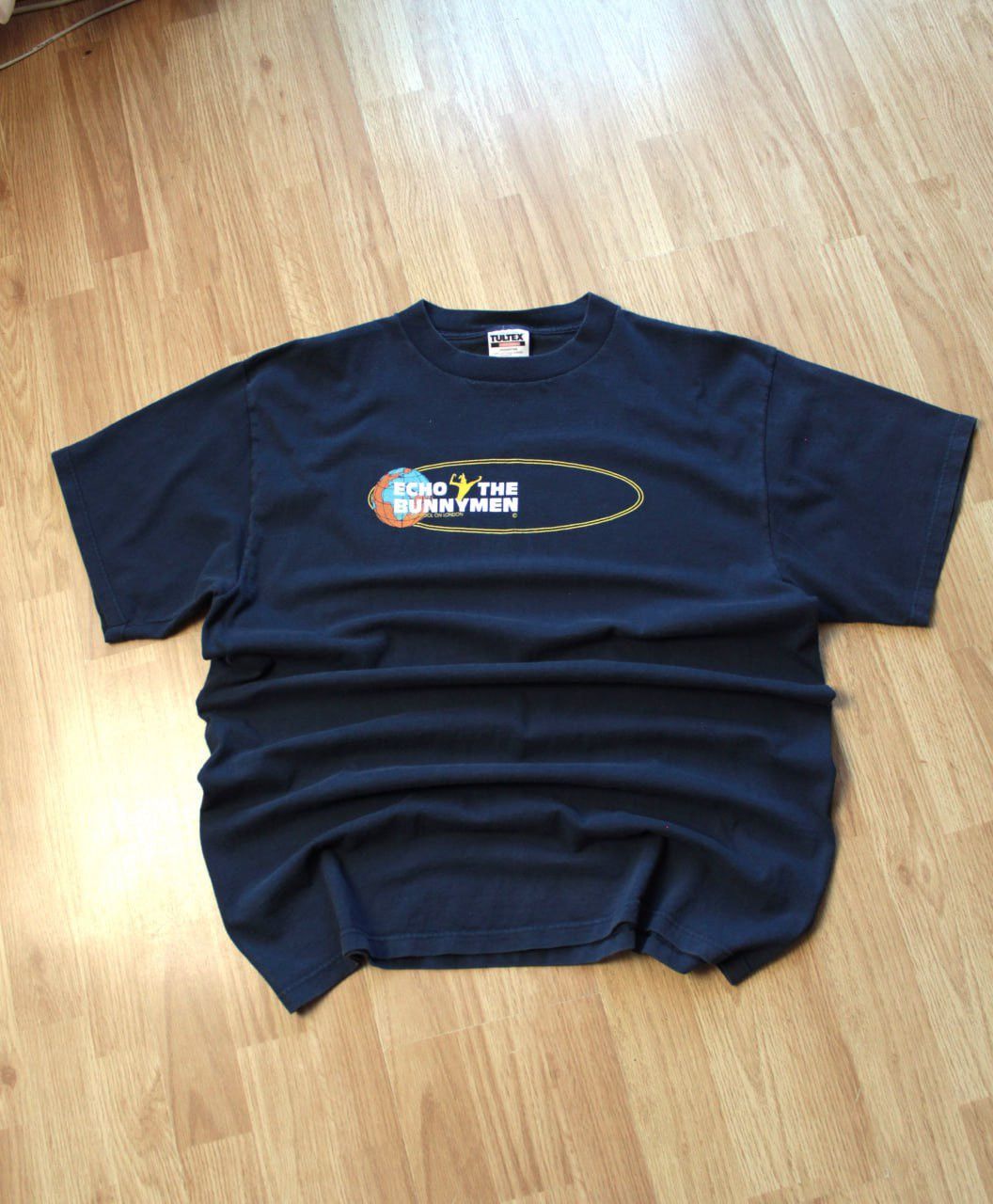 🔥 Echo & The Bunnymen Vintage 90s Rock Punk Band T Shirt