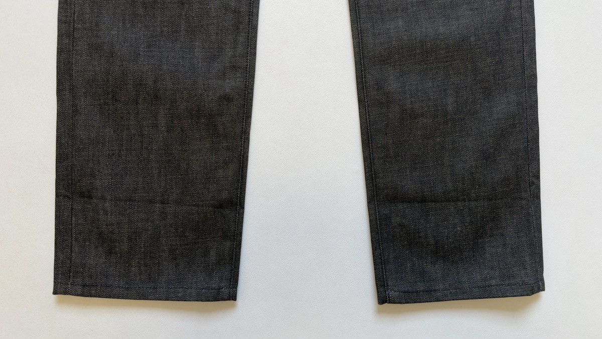 Dior 19cm MIJ Black Raw Denim Jeans Size US 32 / EU 48 - 11 Thumbnail