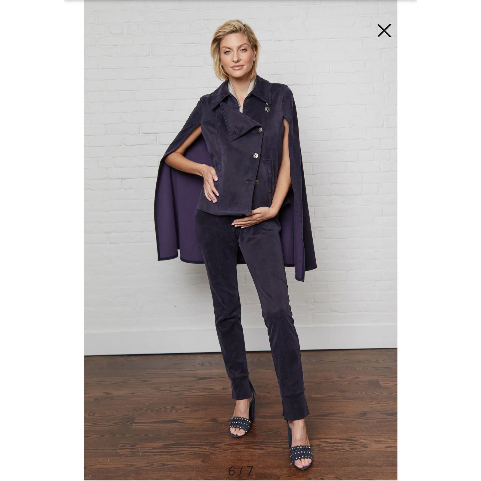 Other Emilia George half-zip “Georgina Cape Jacket” NWT SOLD OUT! Size M / US 6-8 / IT 42-44 - 4 Thumbnail