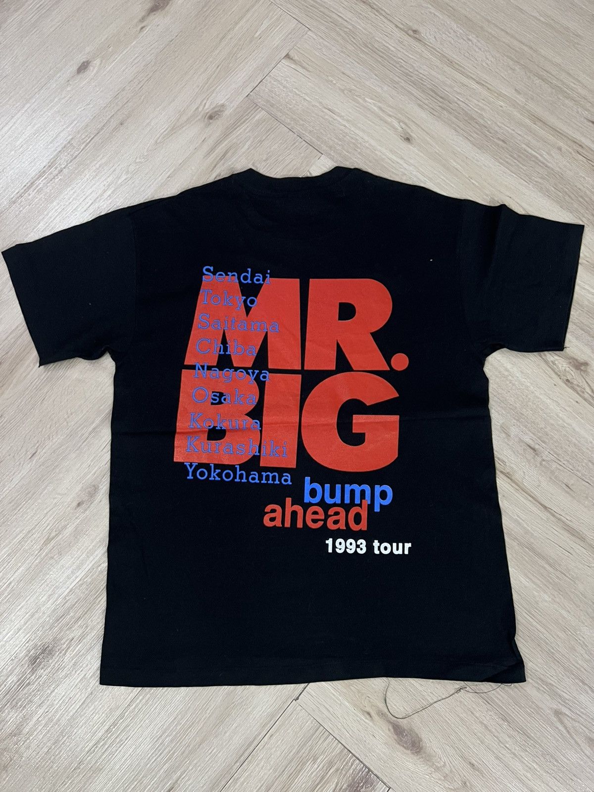 Band Tees × Vintage Vintage Mr Big 90s Shirt Size US L / EU 52-54 / 3 - 2 Thumbnail