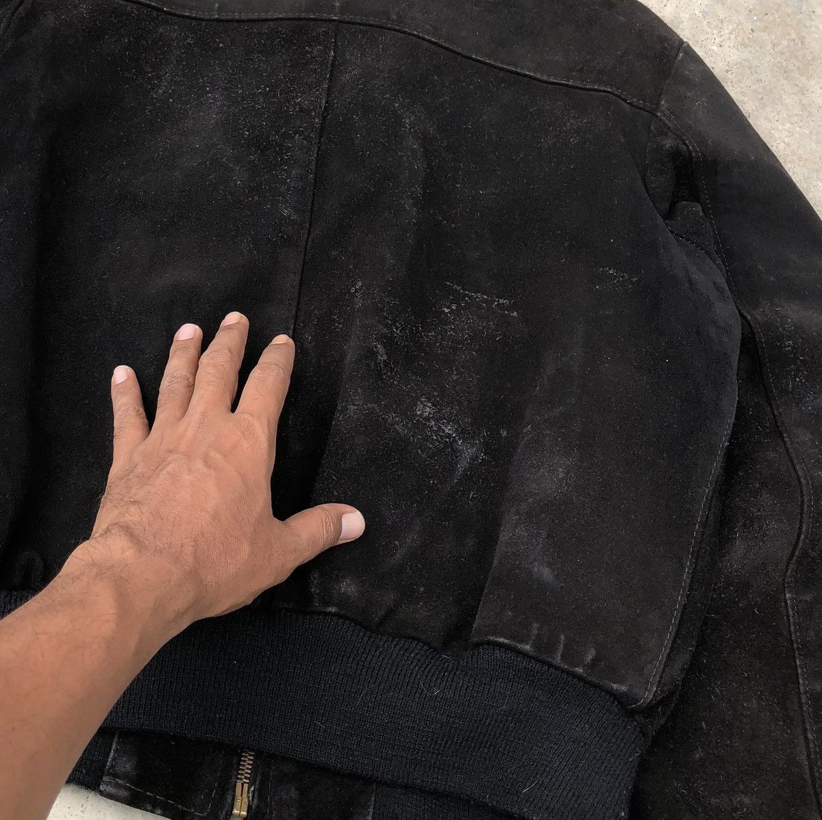 Schott Vintage SCHOTT NYC Suede Leather Bomber Jacket USA 🇺🇸 Size US M / EU 48-50 / 2 - 19 Thumbnail
