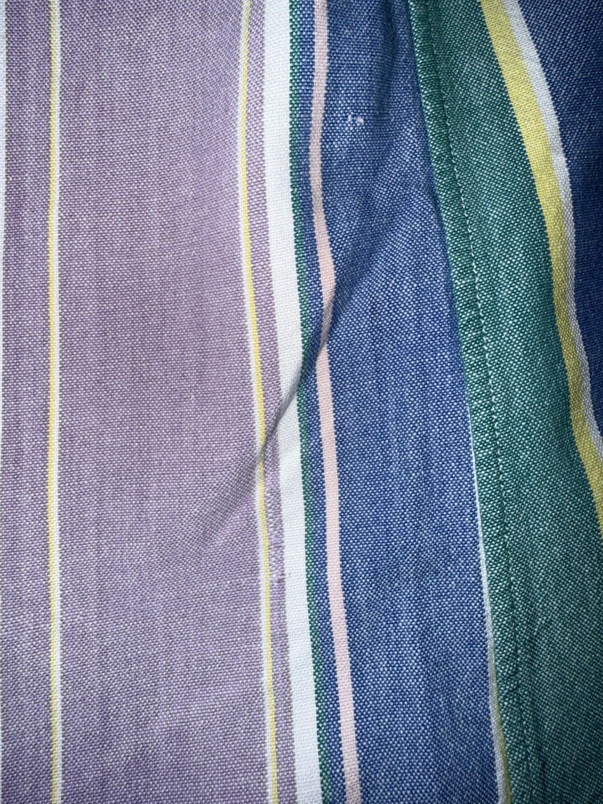 Ralph Lauren Vintage 90s Ralph Lauren Pastel Stripe Oxford Shirt Size US M / EU 48-50 / 2 - 5 Thumbnail