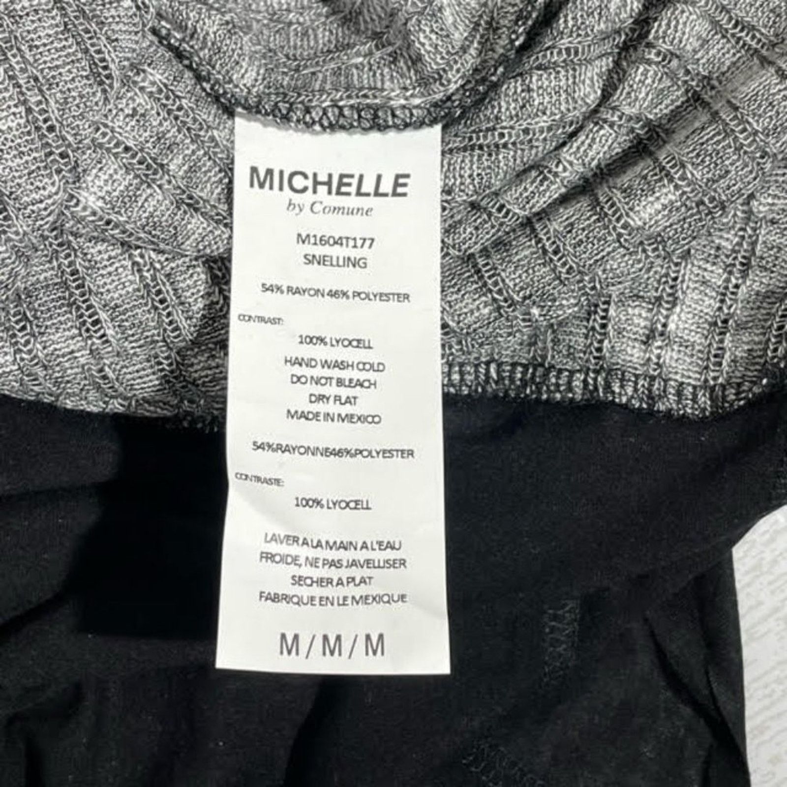 Other Michelle by Comune Ribbed High Low Dress M NWT Size M / US 6-8 / IT 42-44 - 5 Thumbnail