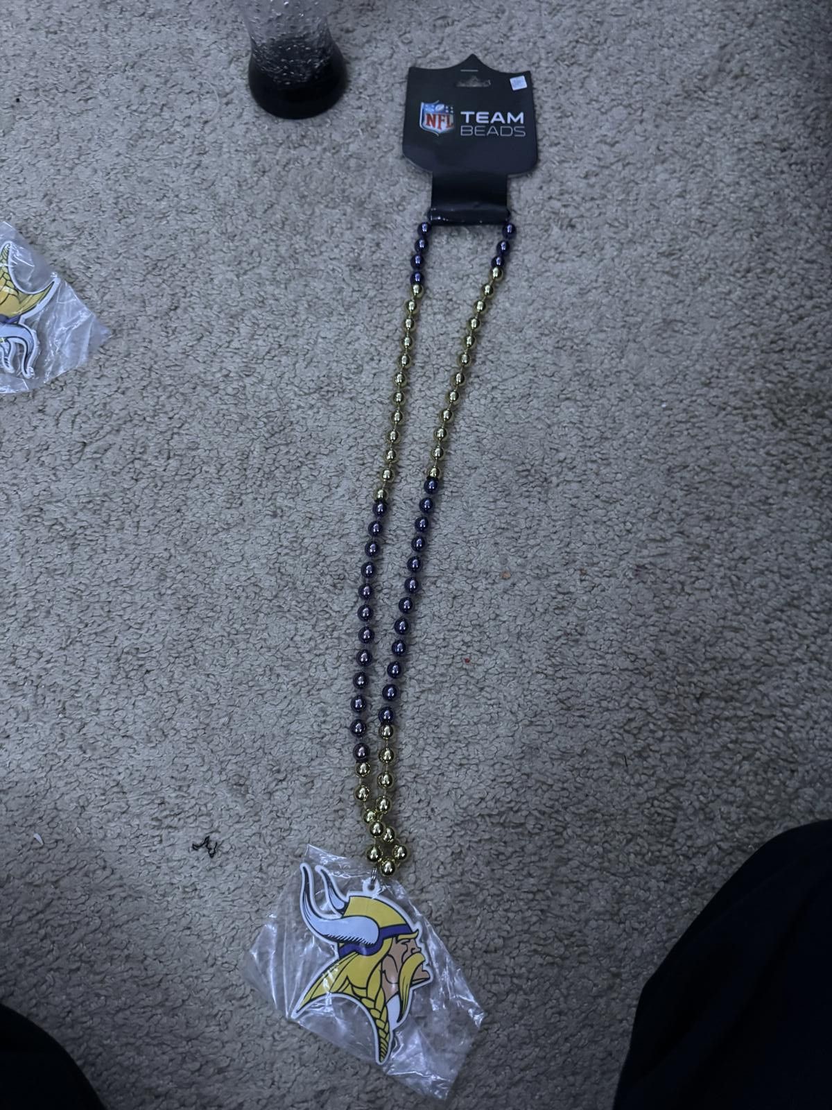 Other NFL Minnesota Vikings Team Beads Necklace Size ONE SIZE - 1 Thumbnail