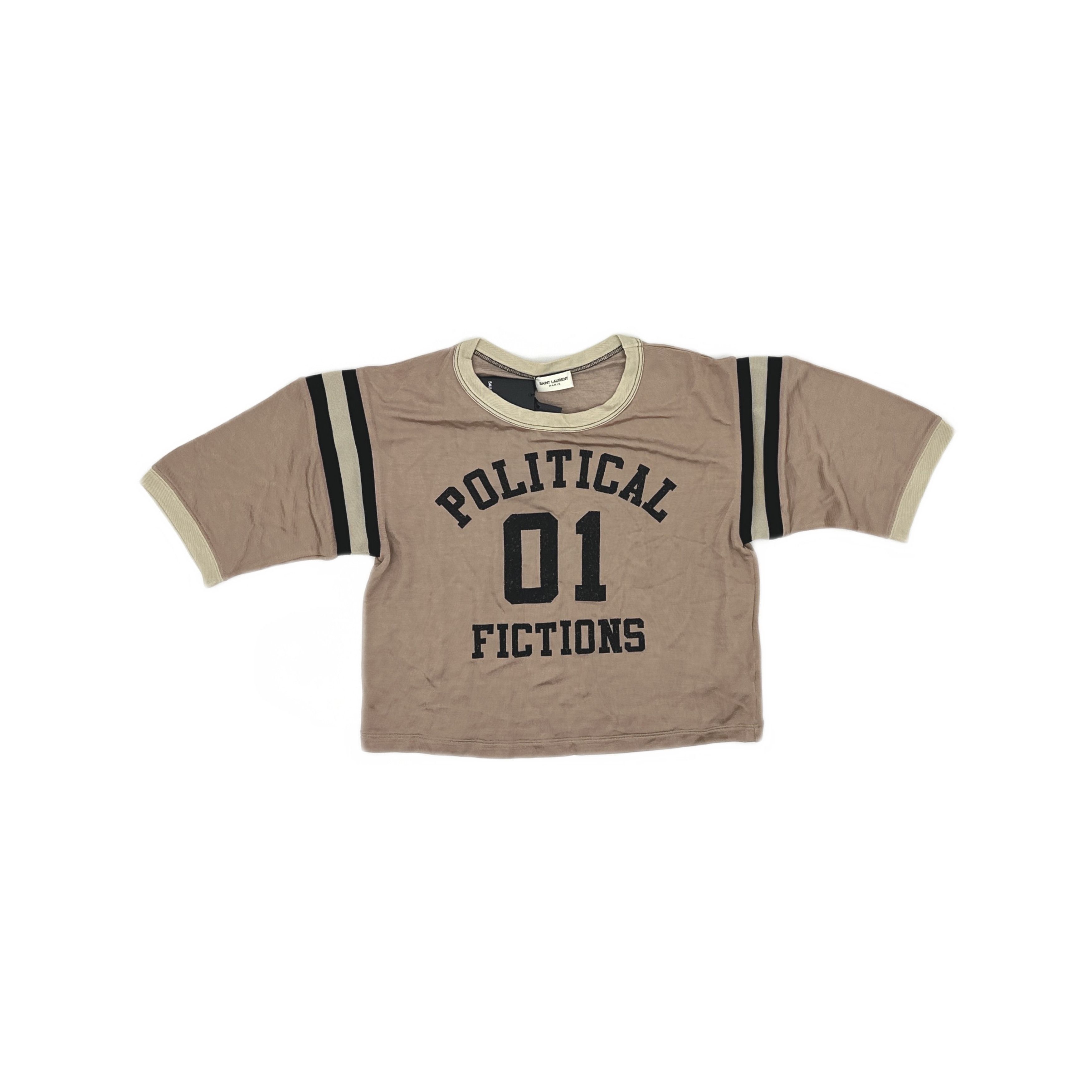 Saint Laurent Paris Saint Laurent Political 01 T-Shirt XS Size XS / US 0-2 / IT 36-38 - 1 Thumbnail