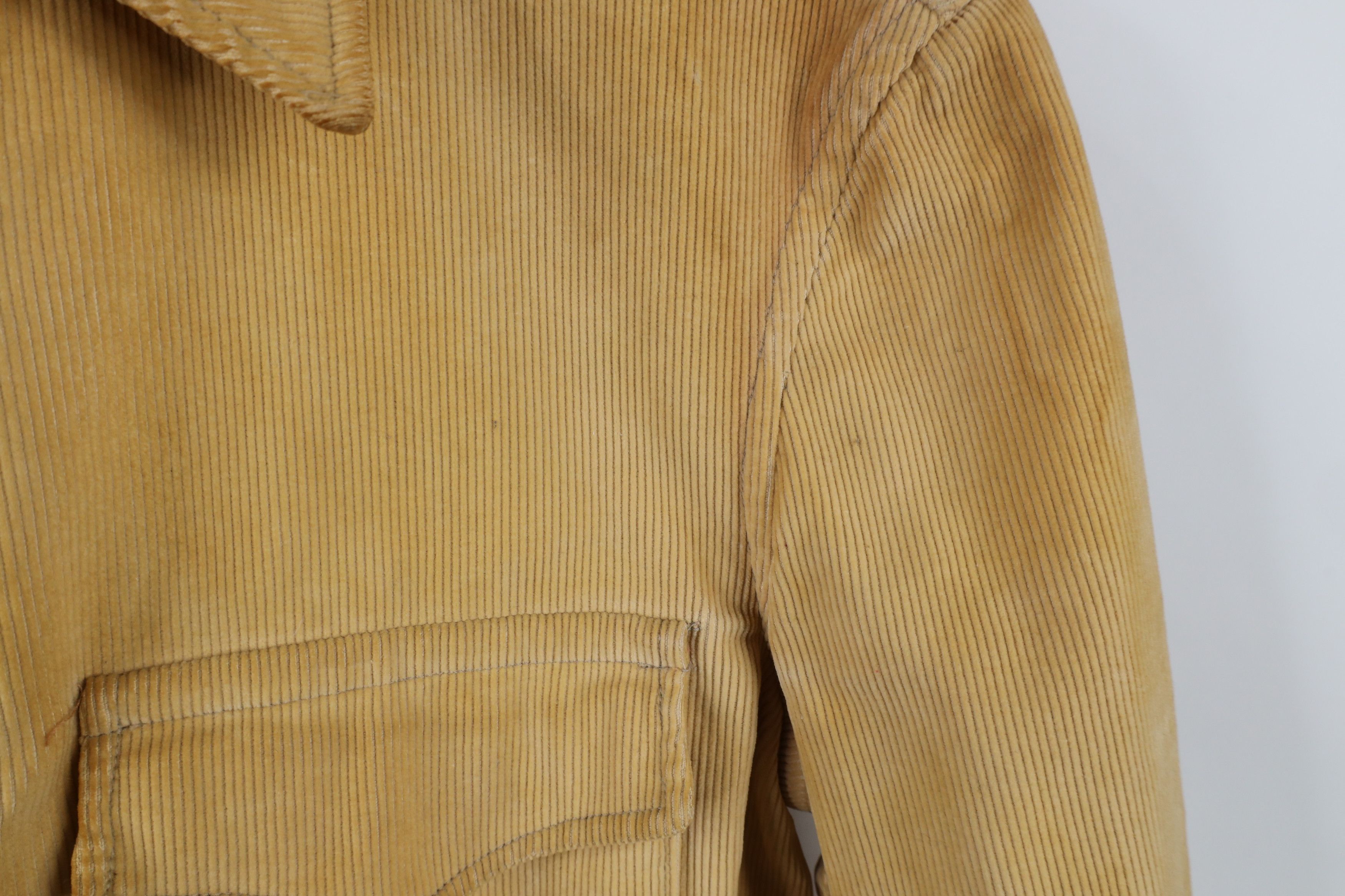 Vintage Vintage 70s Streetwear Belted Corduroy Trench Coat Jacket Size US S / EU 44-46 / 1 - 7 Thumbnail