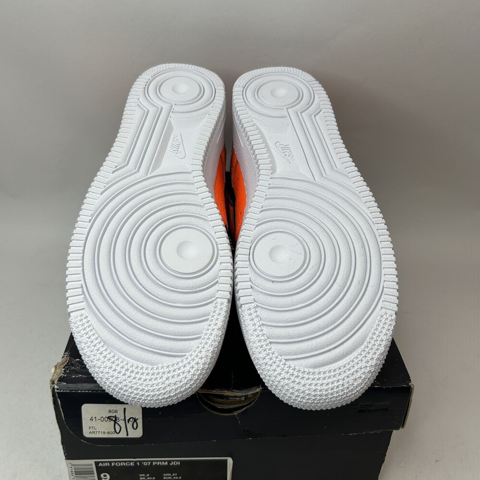 Nike Nike Air Force 1 07’ Low PRM JDI Just Do It “Total Orange” Size US 9 / EU 42 - 7 Thumbnail