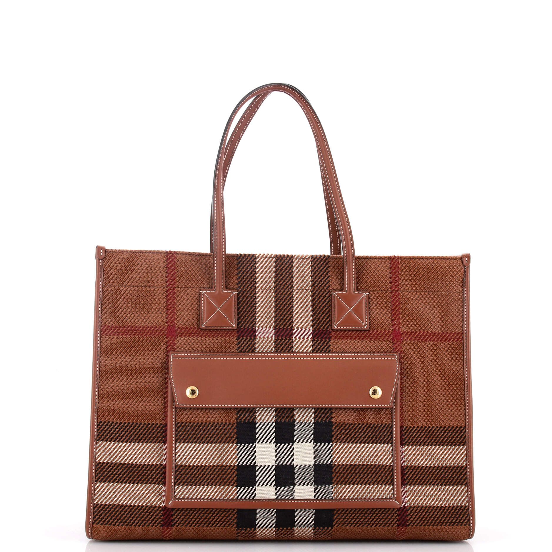 Burberry Freya Shopping Tote Size ONE SIZE - 1 Thumbnail