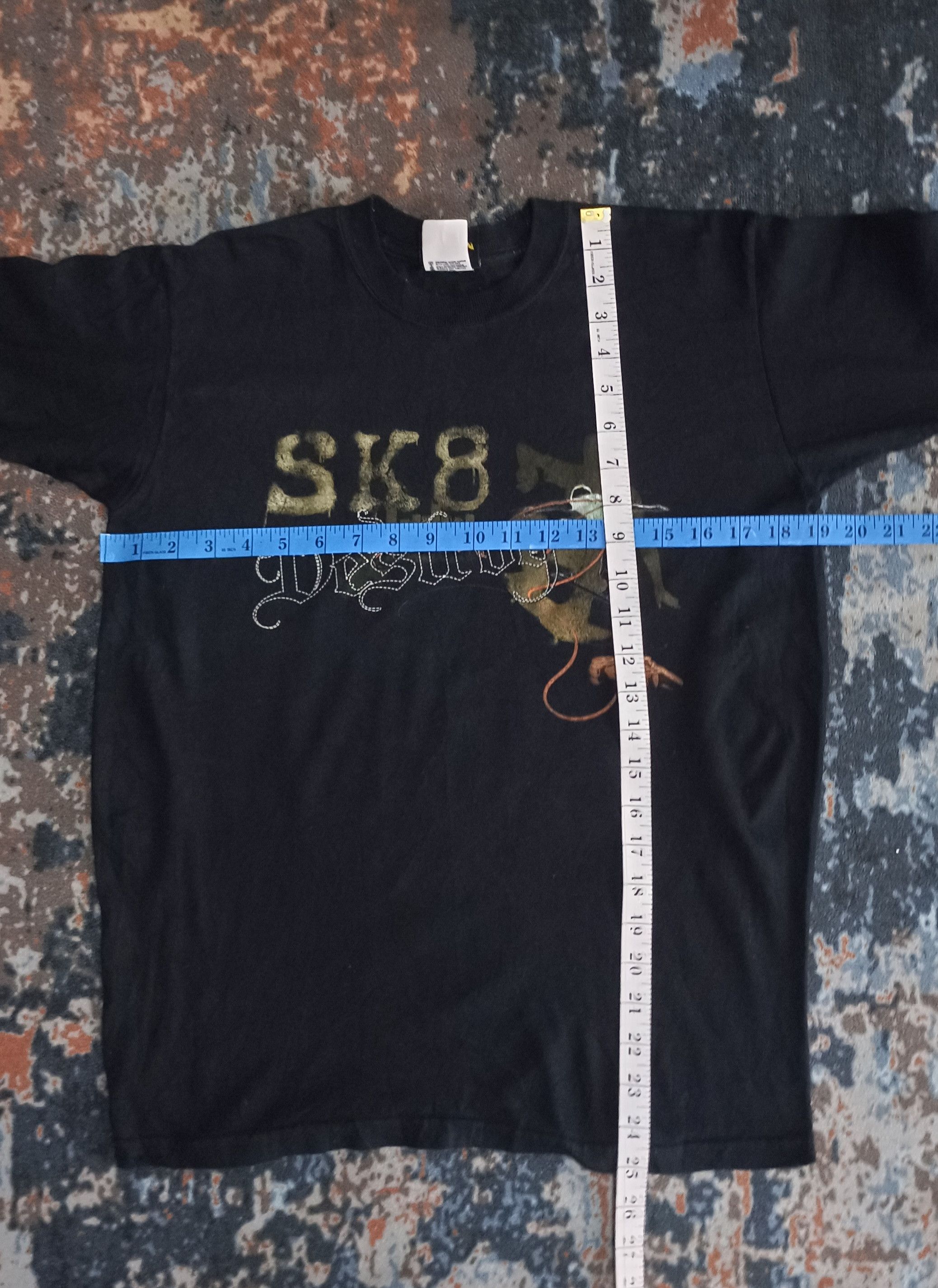 Vintage SK8 Destroy Game Amp Shirt Short Sleeve Size US M / EU 48-50 / 2 - 7 Thumbnail
