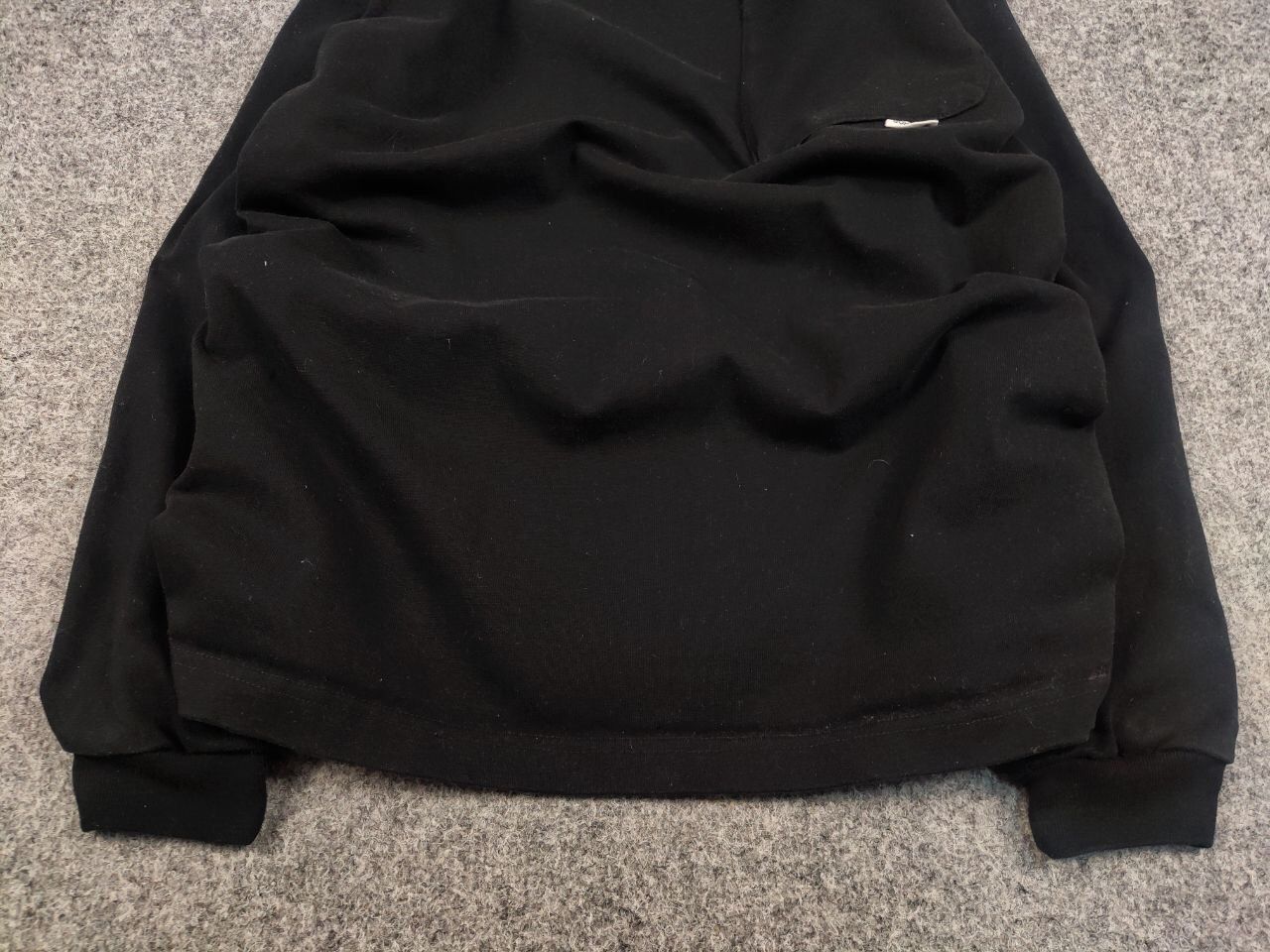 Japanese Brand Bohrhoo Japanese Oversized Black Sweatshirt Avant Garde Size US S / EU 44-46 / 1 - 10 Thumbnail