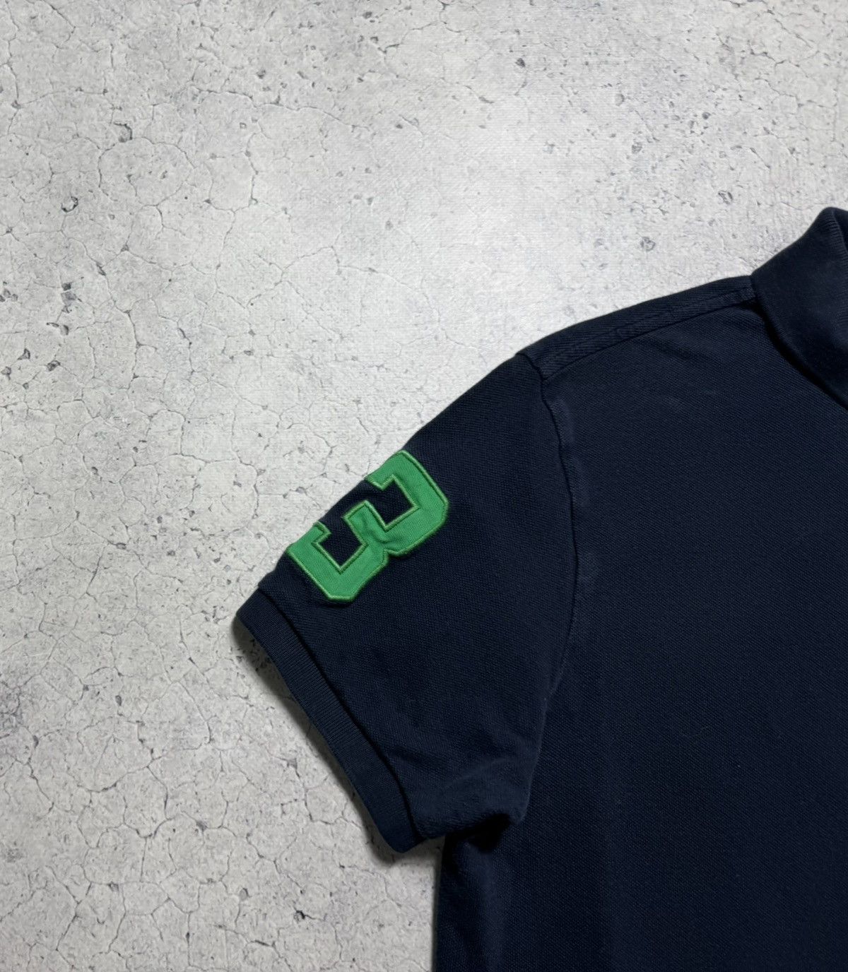 Polo Ralph Lauren Polo Ralph Lauren Big Pony #3 Vintage Polo Shirt PRL Size US L / EU 52-54 / 3 - 3 Thumbnail