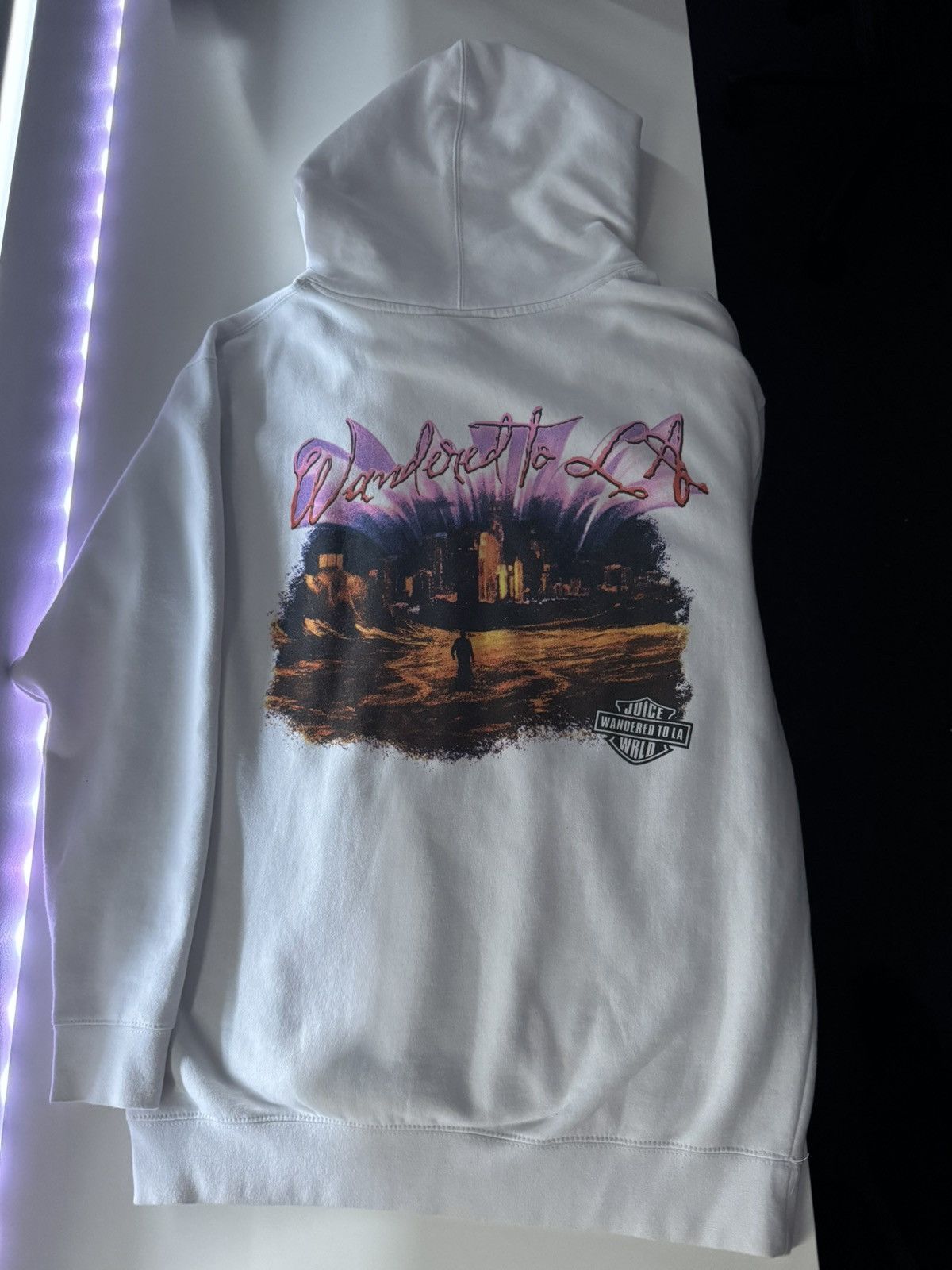 999 Club Juice Wrld Hoodie (Wondered to LA) Size US L / EU 52-54 / 3 - 2 Thumbnail