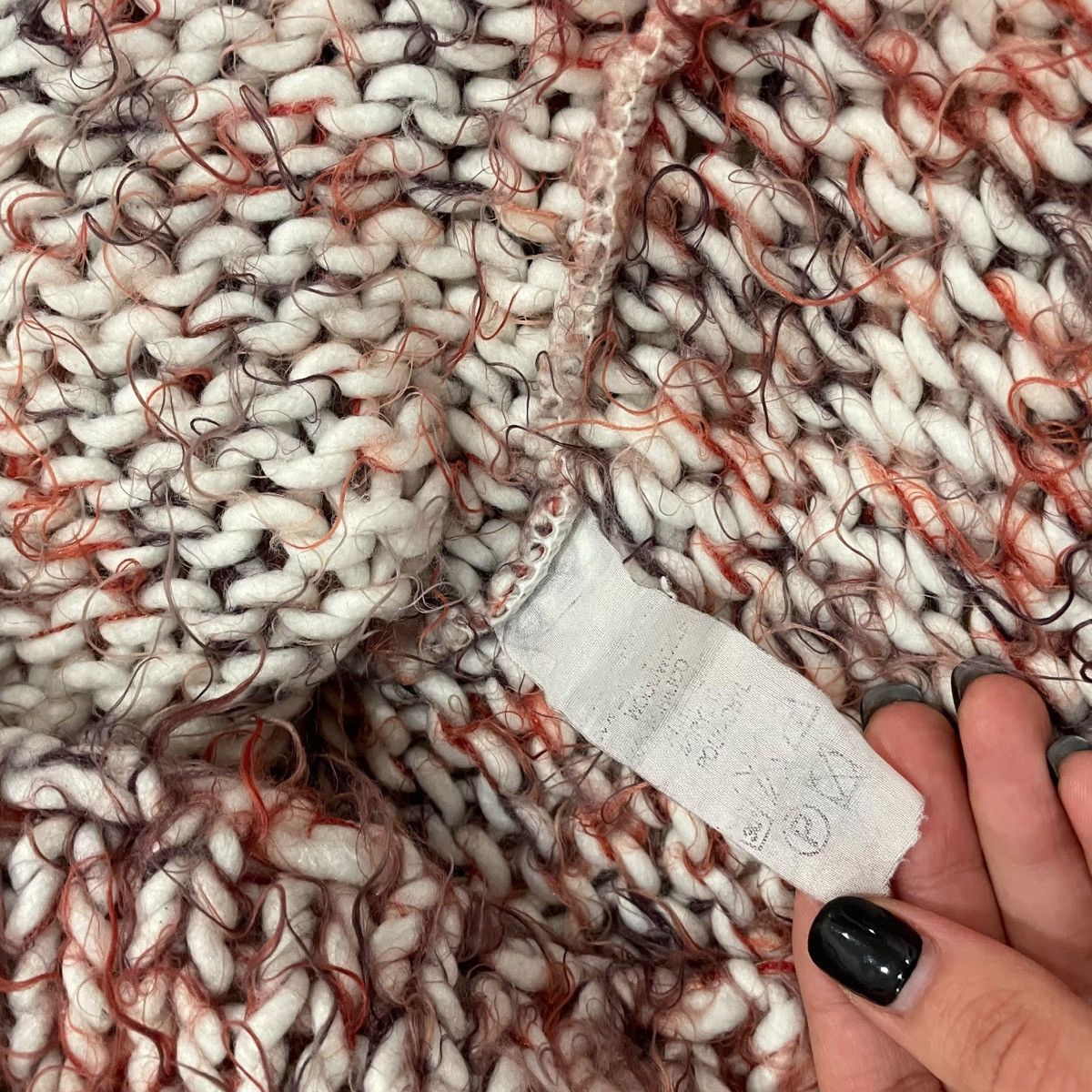 Miss Sixty Knitted sweater with a wide neck and zipper, cuffed sleeves Size S / US 4 / IT 40 - 6 Thumbnail