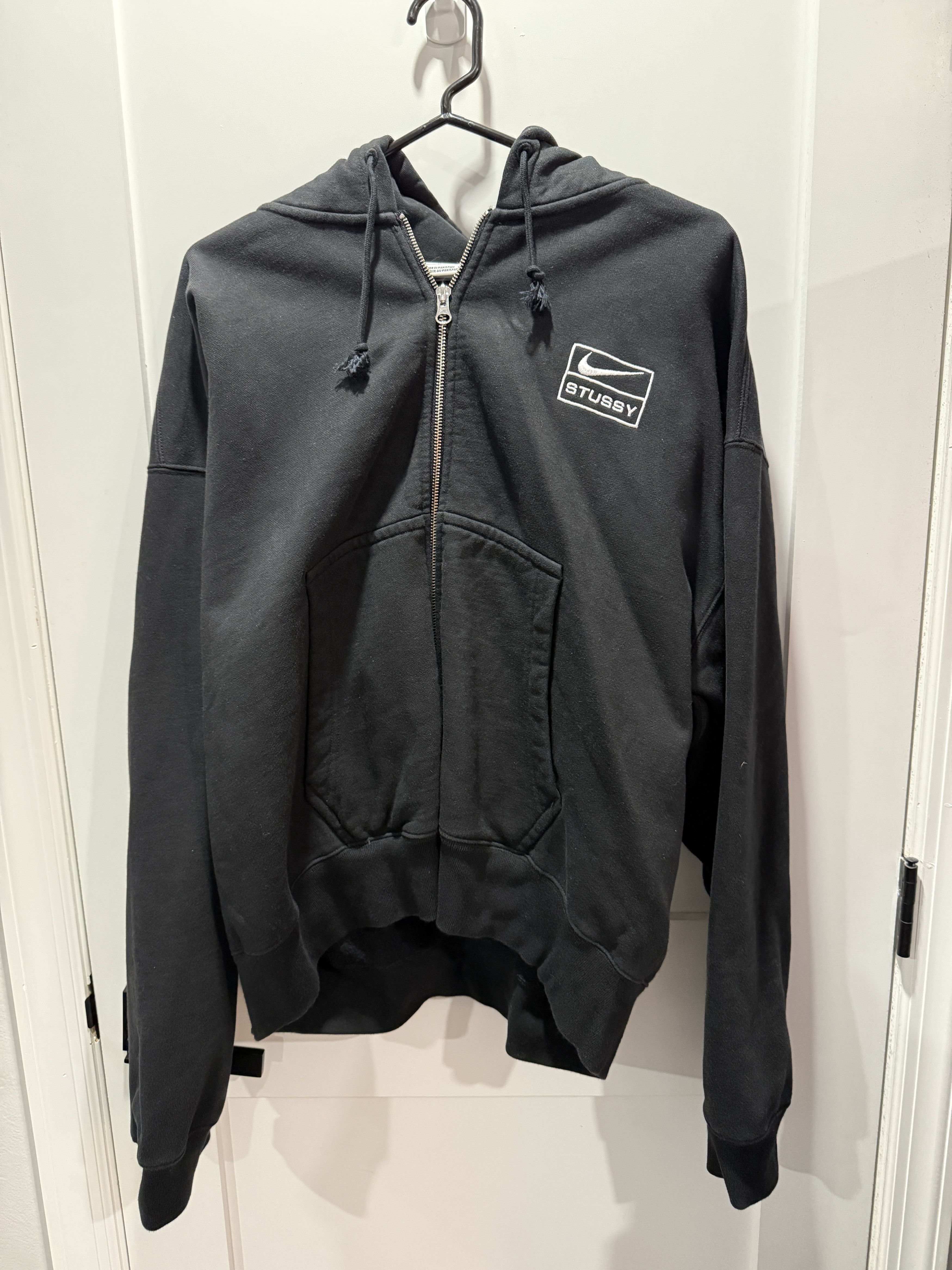 Nike × Stussy Stussy x Nike Stone Washed Fleece Zip Hoodie | Grailed
