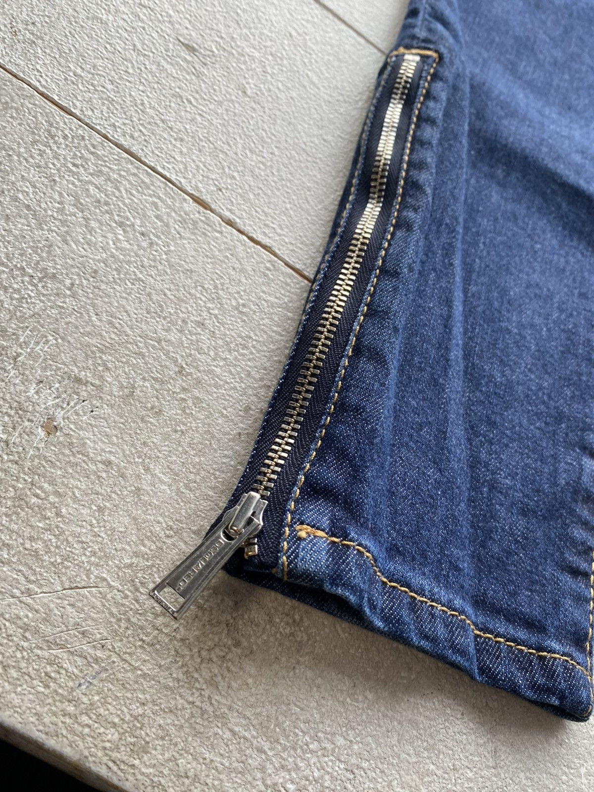 Dsquared2 Luxury Dsquared2 Women’s Skinny Jeans Ankle Zip Blue Denim Size 28" / US 6 / IT 42 - 3 Thumbnail