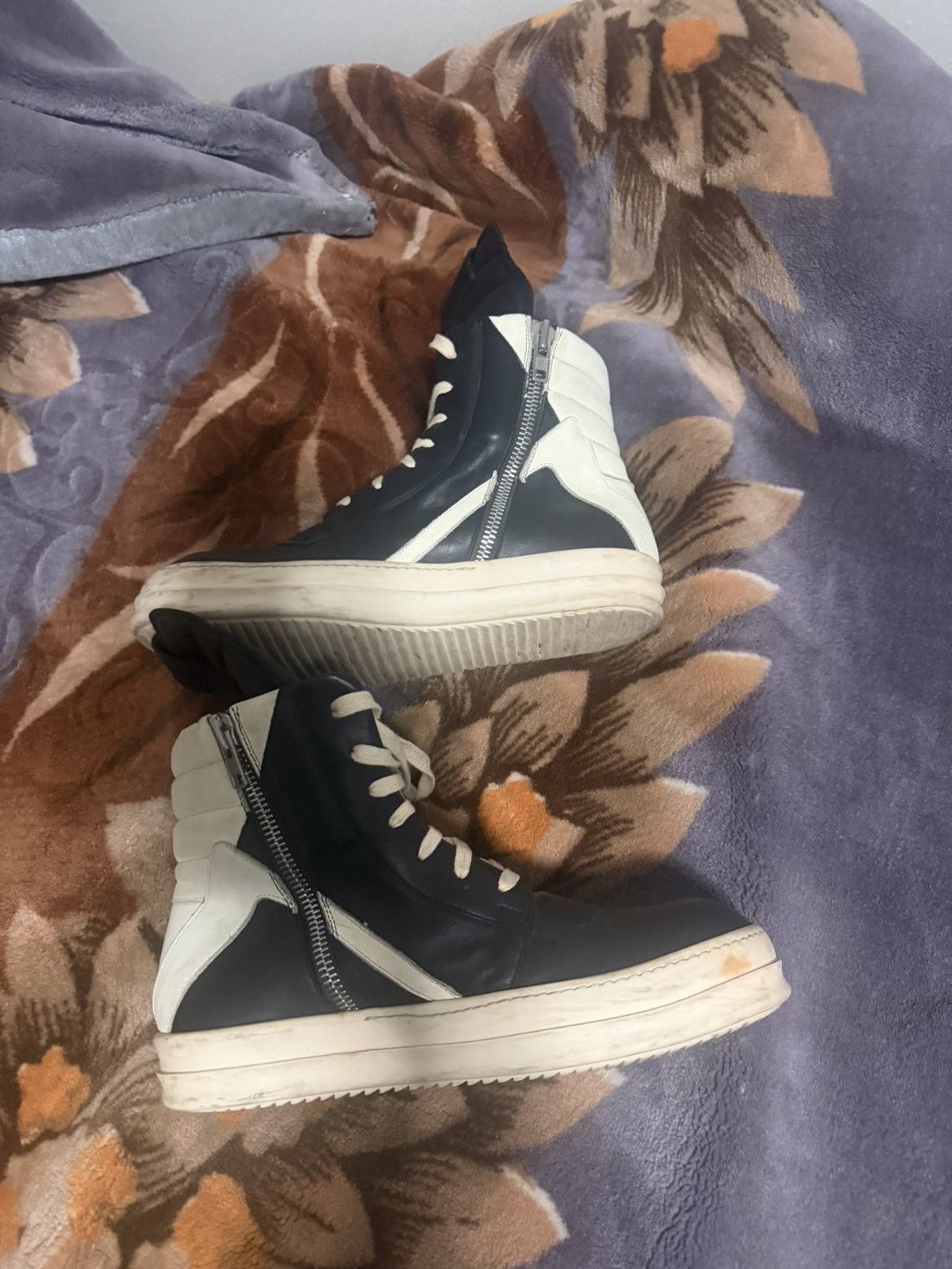 Rick Owens 2016 Geo baskets Size US 9 / EU 42 - 1 Thumbnail