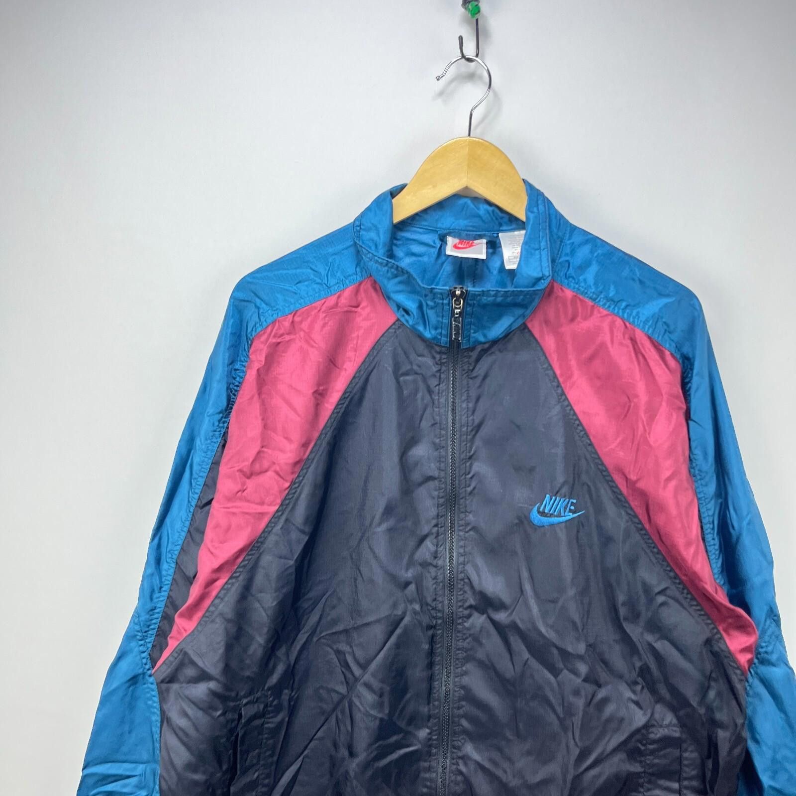 Nike Vintage 90s Nike Windbreaker Jacket Large Size US L / EU 52-54 / 3 - 2 Thumbnail