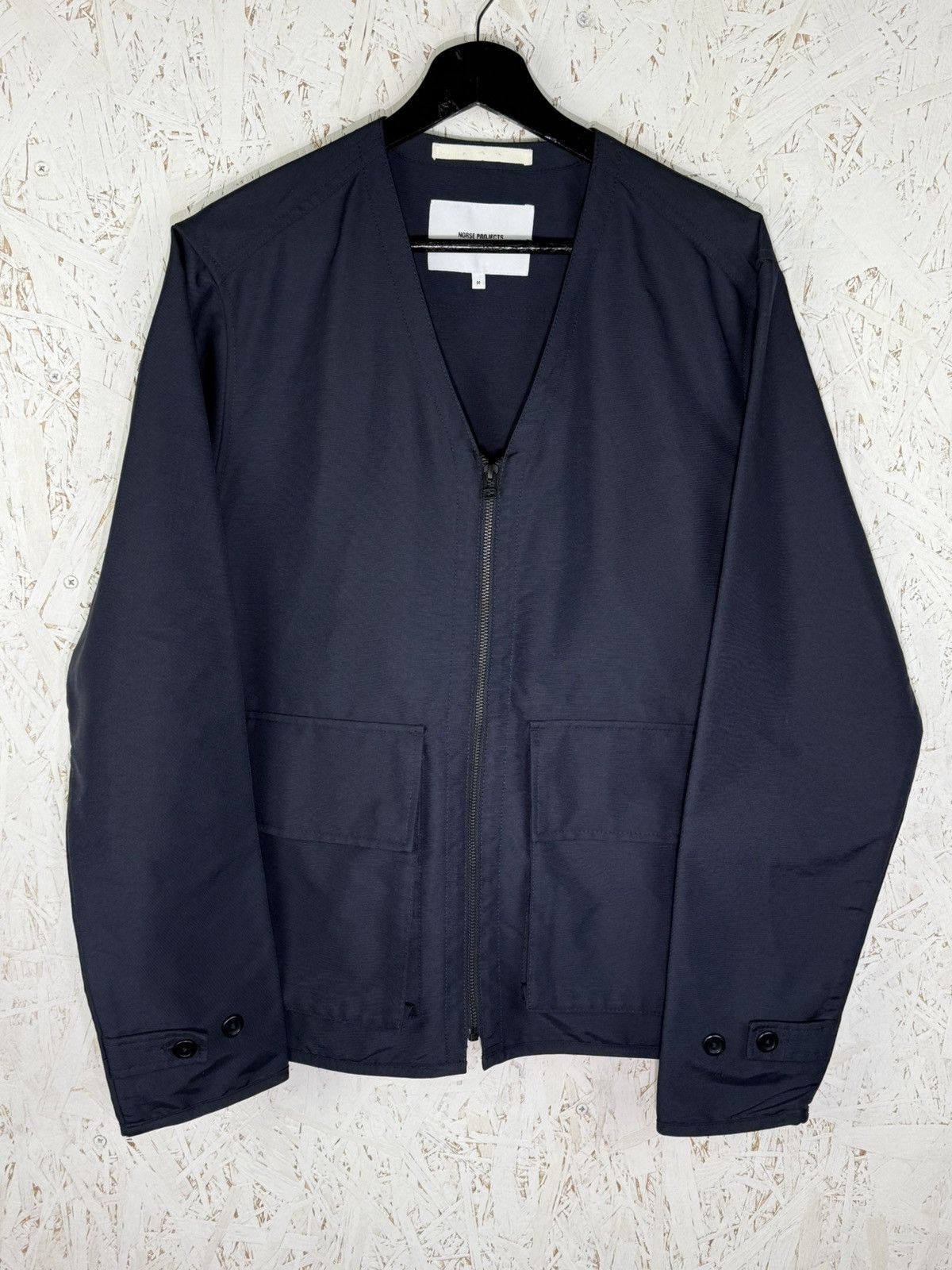 Norse Projects Norse Projects Otto Econyl Jacket Navy Size M Size US M / EU 48-50 / 2 - 1 Thumbnail