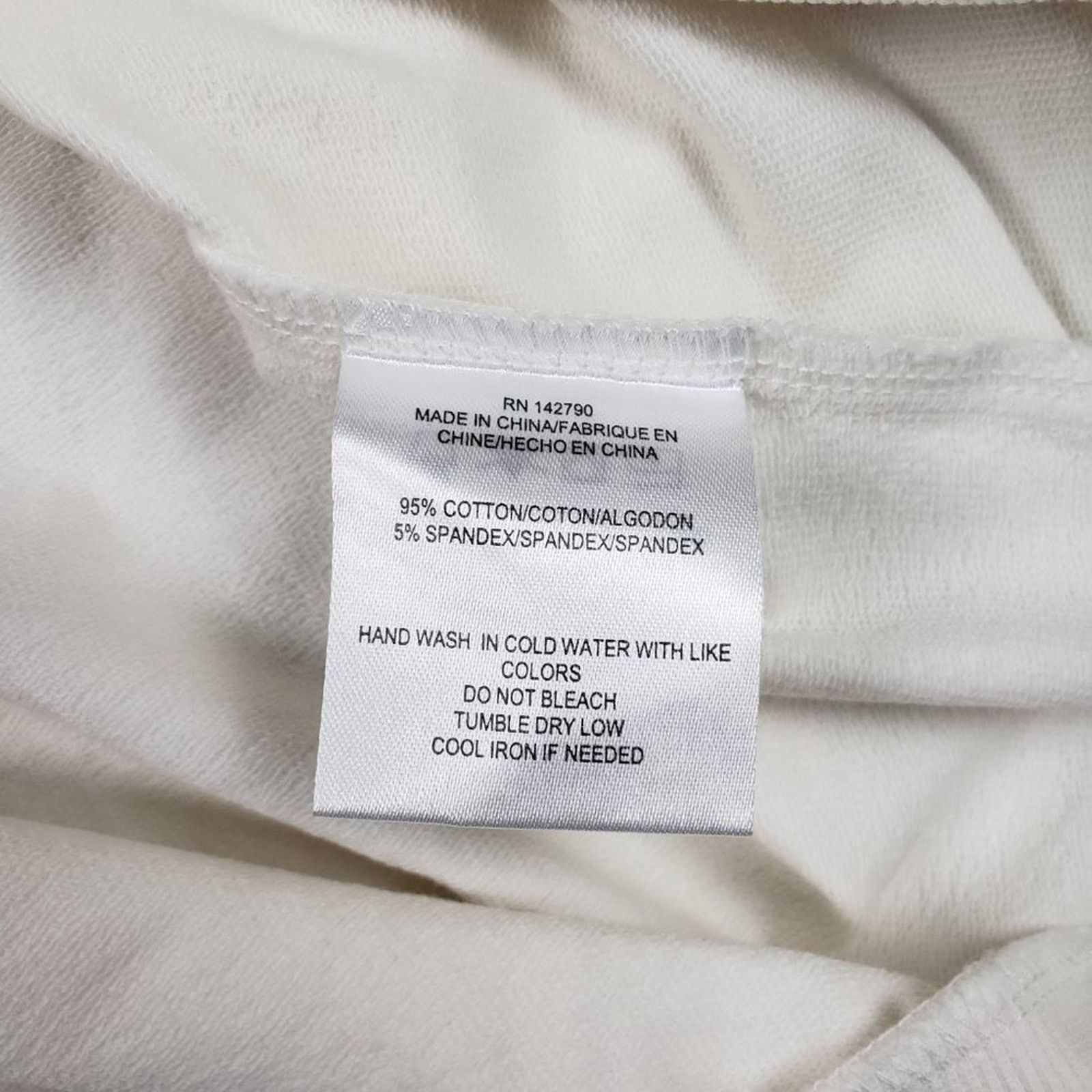 Other NWT Vertigo Ivory Snap Button Long Sleeve Pullover Top XL Size XL / US 12-14 / IT 48-50 - 8 Thumbnail