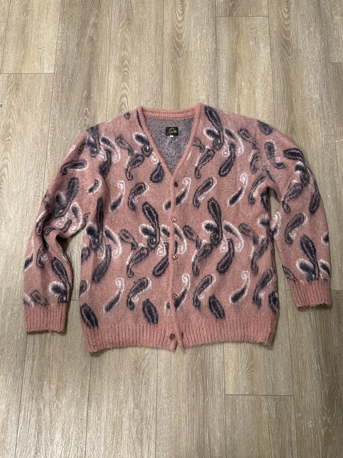 Needles mohair cardigan