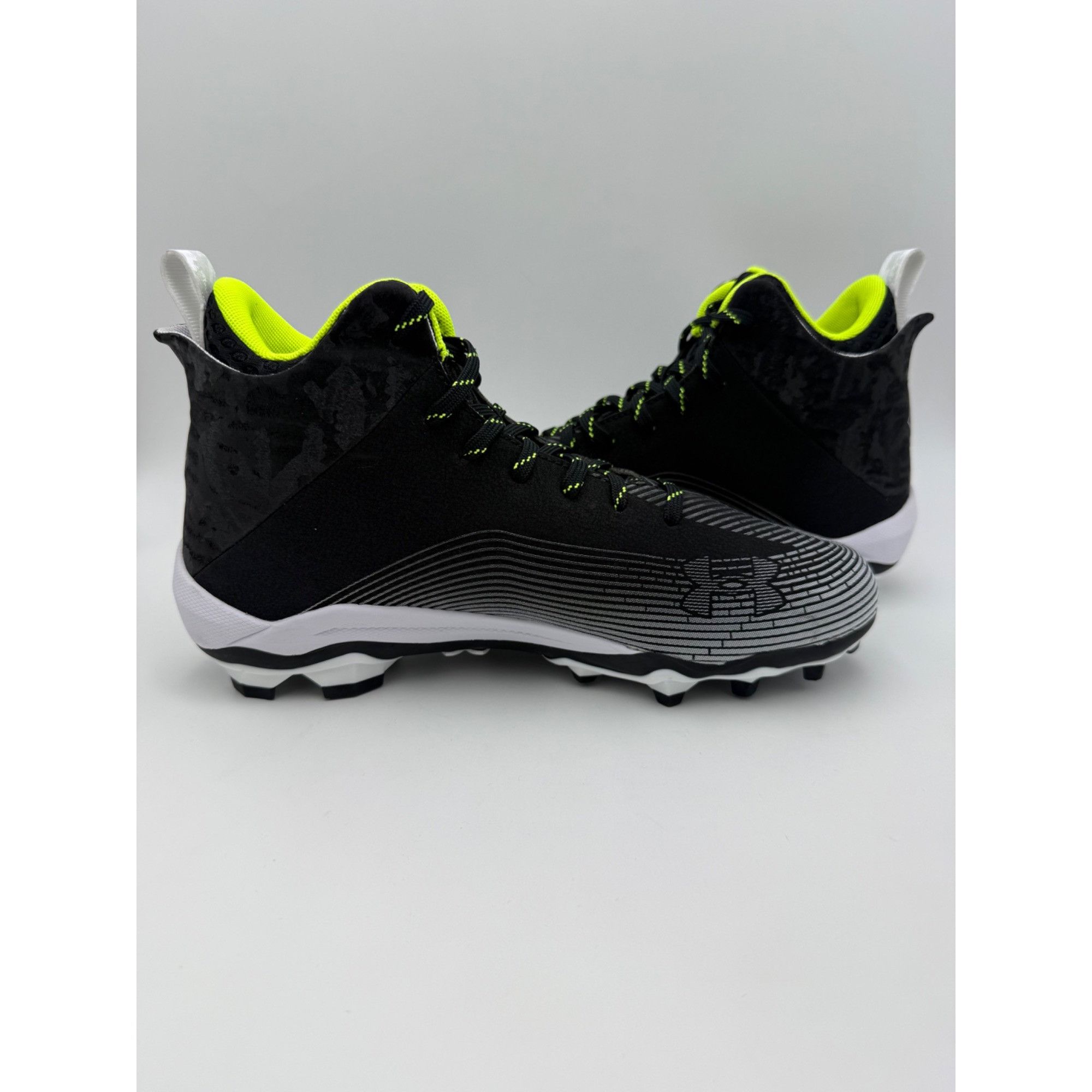 Under Armour Size 9 - Under Armour Hammer MC 2.0 Black White Lace-Up Foot Size US 9 / EU 42 - 6 Thumbnail