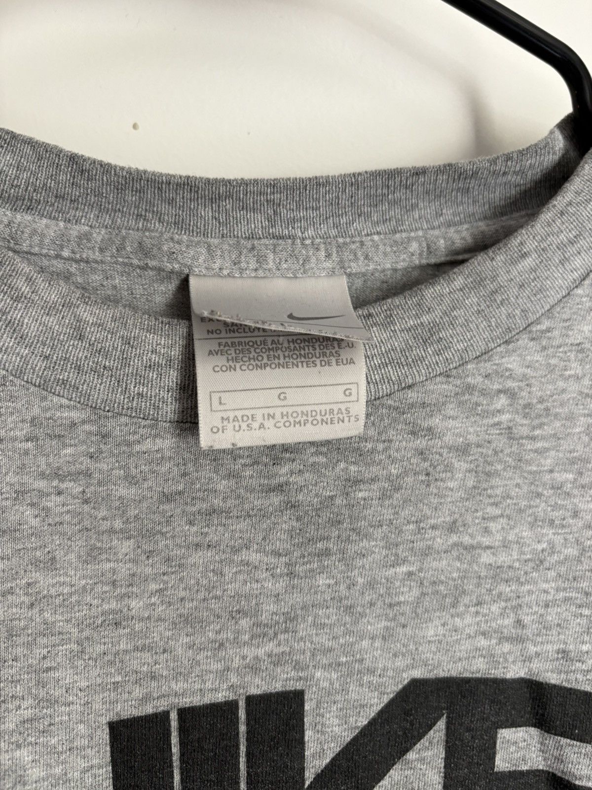 Nike Vintage Y2K Nike Block Logo Tee Size US L / EU 52-54 / 3 - 3 Thumbnail