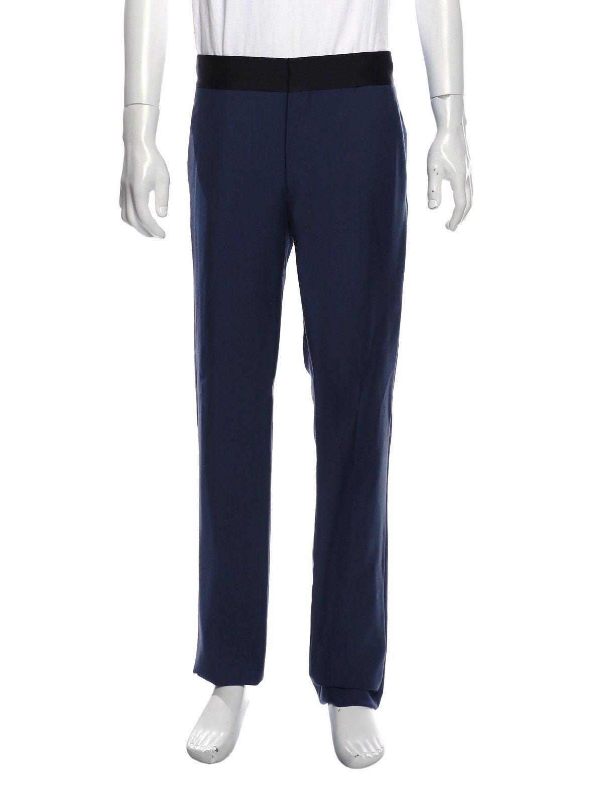 image of Prada Navy Trousers in Blue, Men's (Size 30)