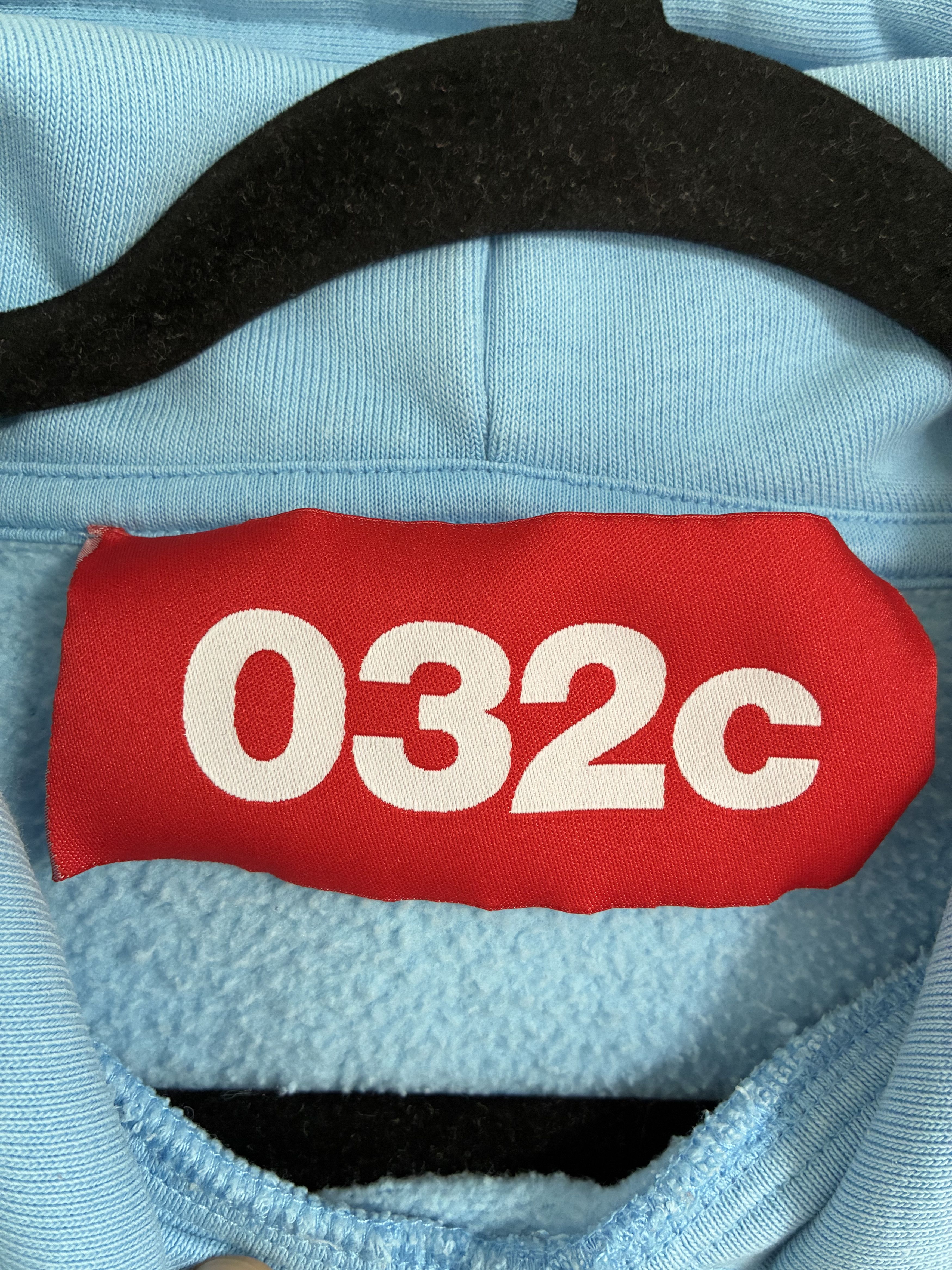 032c 032c Tödliche Doris Hoodie Berlin skate rare baby blue Size US S / EU 44-46 / 1 - 2 Thumbnail