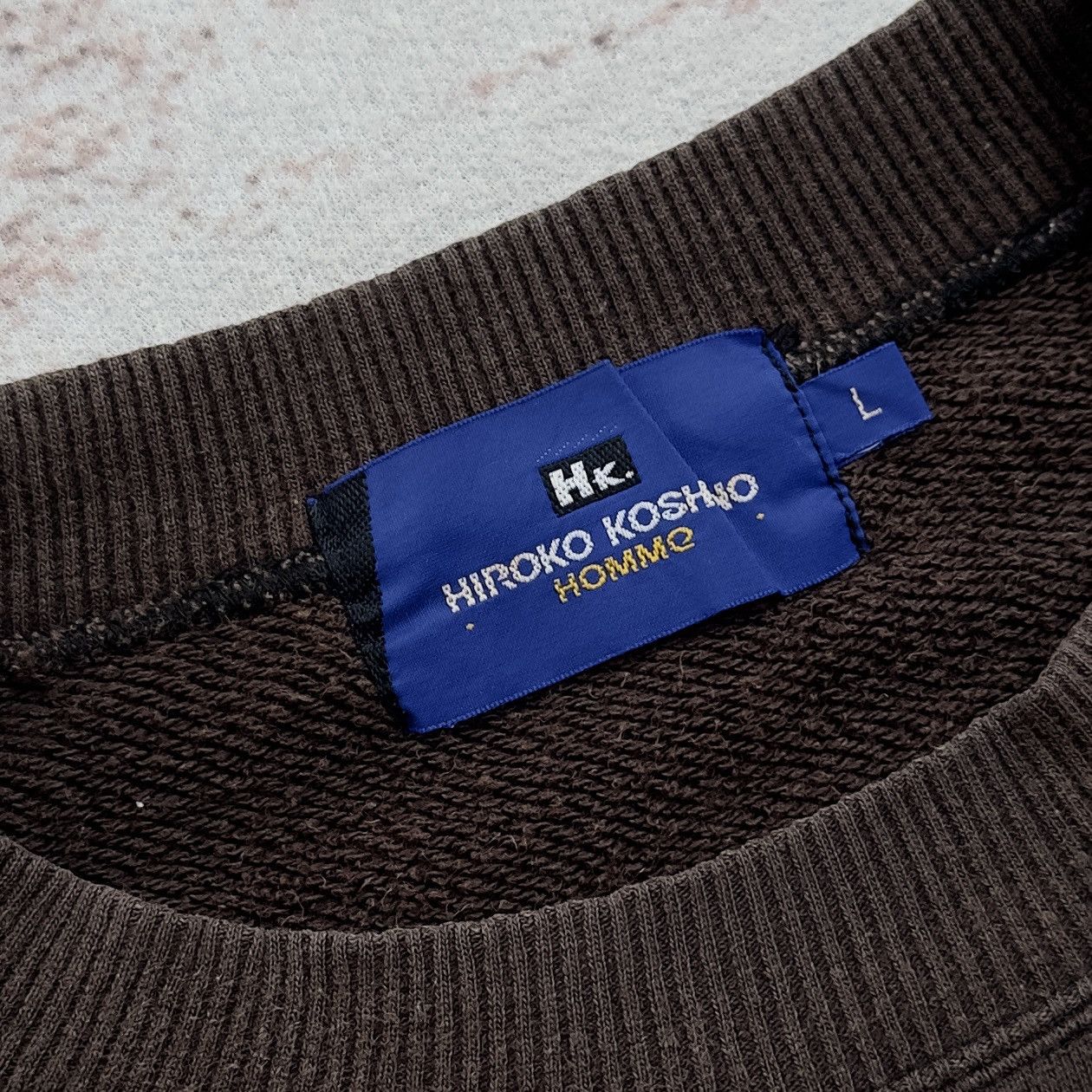 Hiroko Koshino Homme VINTAGE HIROKO KOSHINO HOMME EMBROIDERY LOGO TIE DYE Size US L / EU 52-54 / 3 - 7 Thumbnail