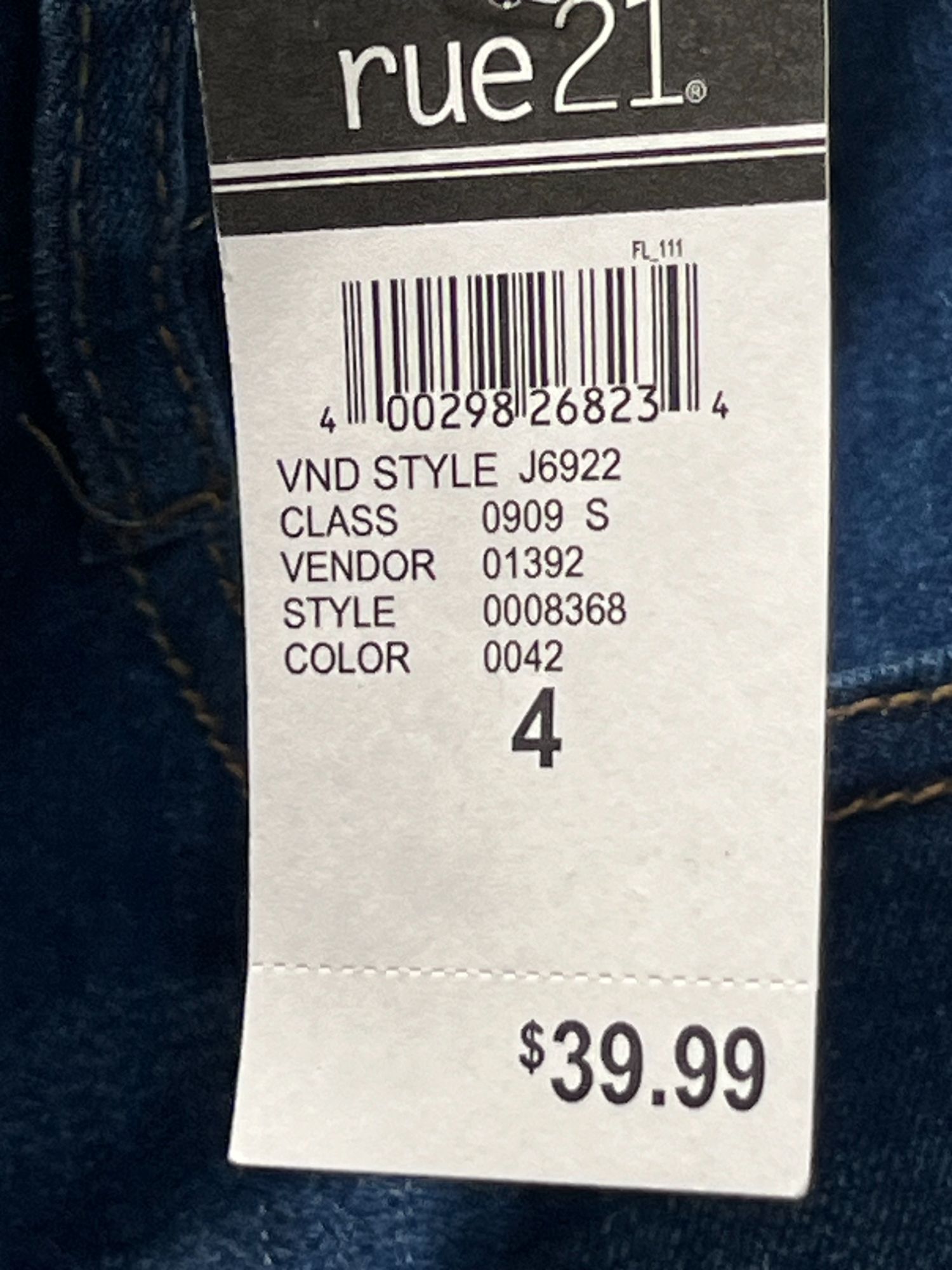 rue21 Rue 21 - Women's Ultimate Stretch High-Rise Skinny Jeans Dis Size 27" / US 4 / IT 40 - 8 Thumbnail